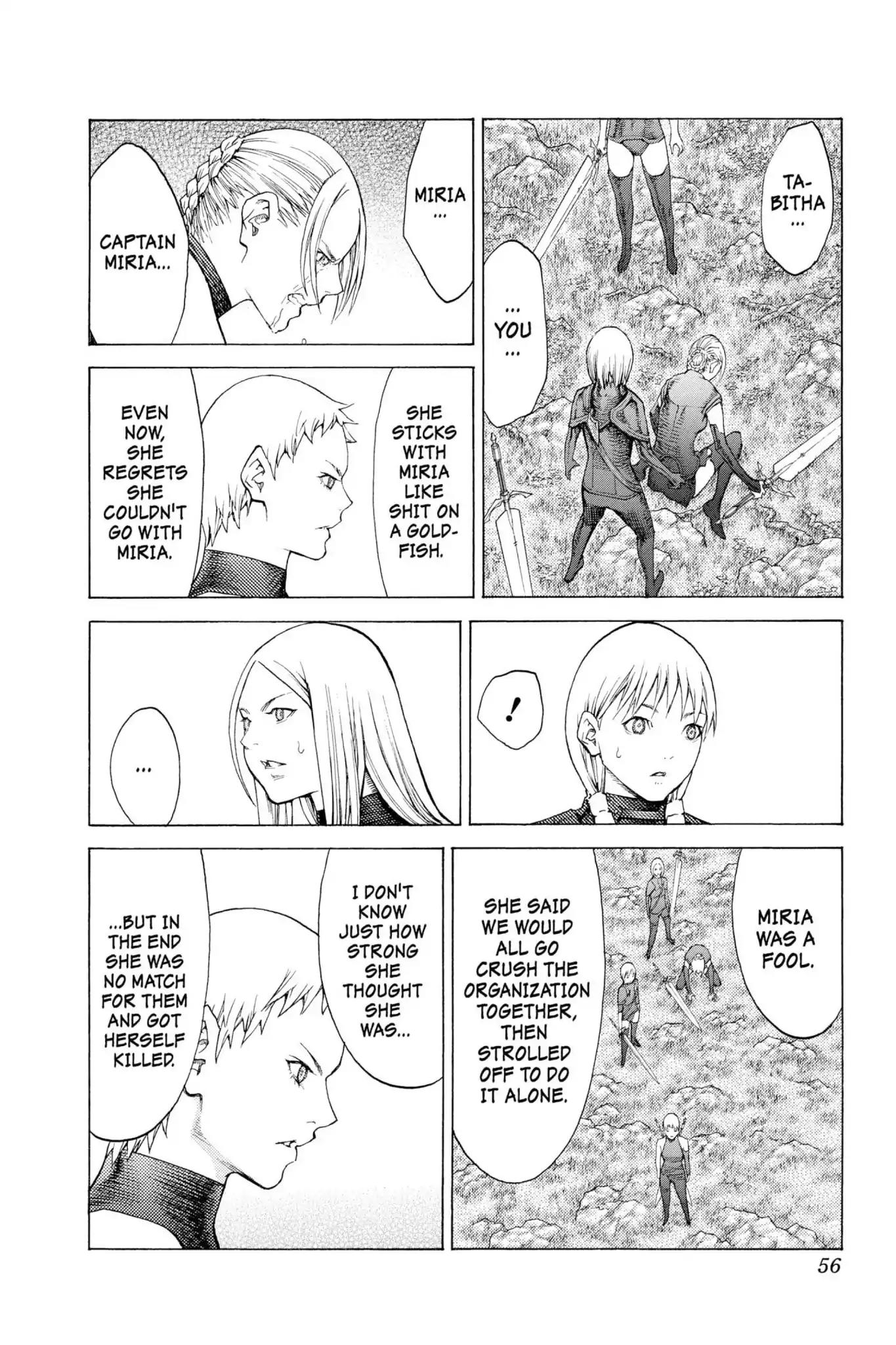 Claymore Chapter 109 page 18 - Chapter 109: Vol.20 Scene 109: Phantom in the Heart, Part 4