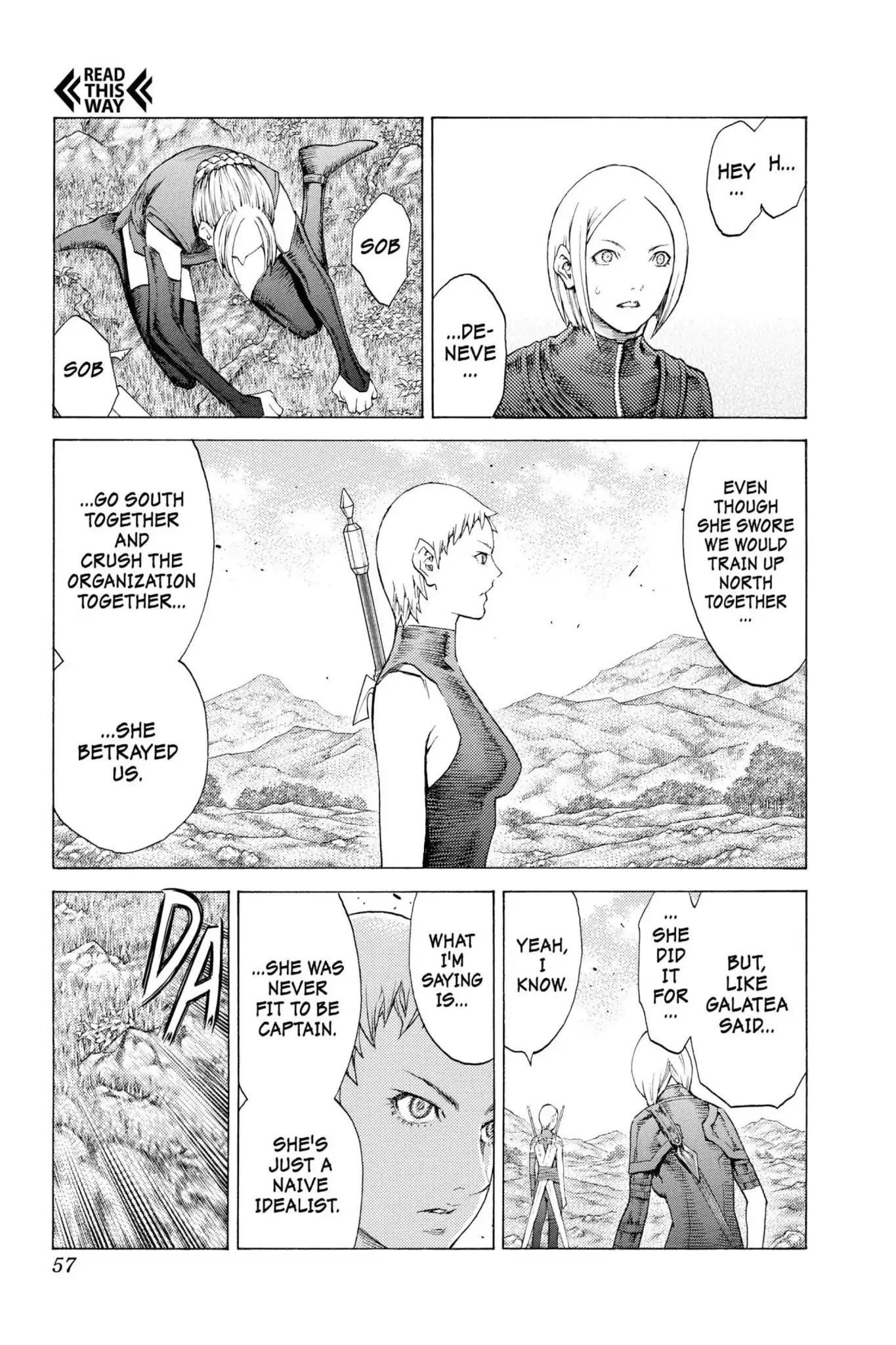 Claymore Chapter 109 page 19 - Chapter 109: Vol.20 Scene 109: Phantom in the Heart, Part 4