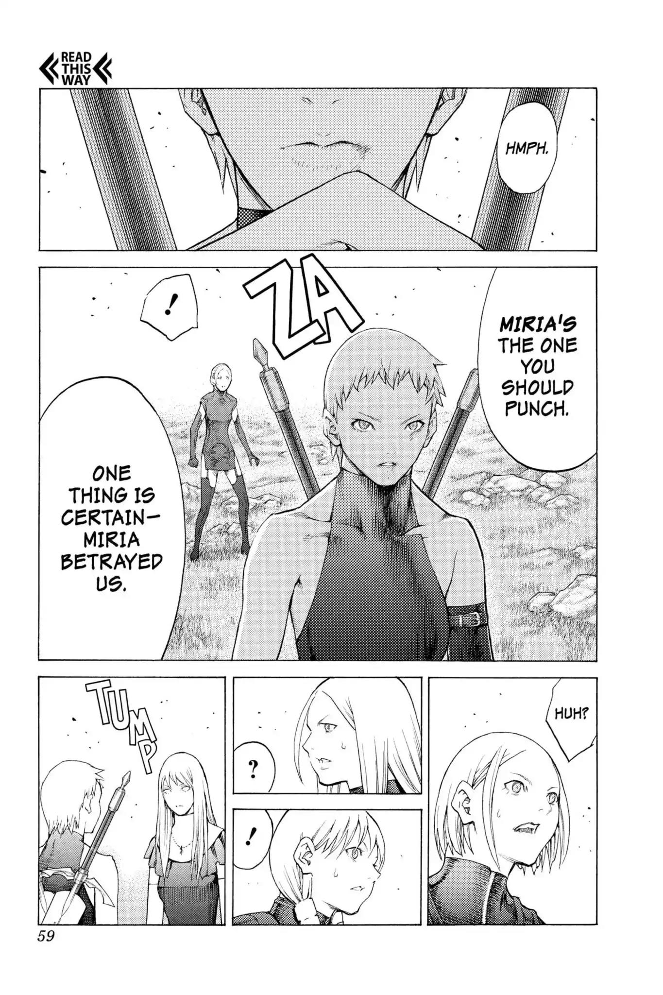 Claymore Chapter 109 page 21 - Chapter 109: Vol.20 Scene 109: Phantom in the Heart, Part 4
