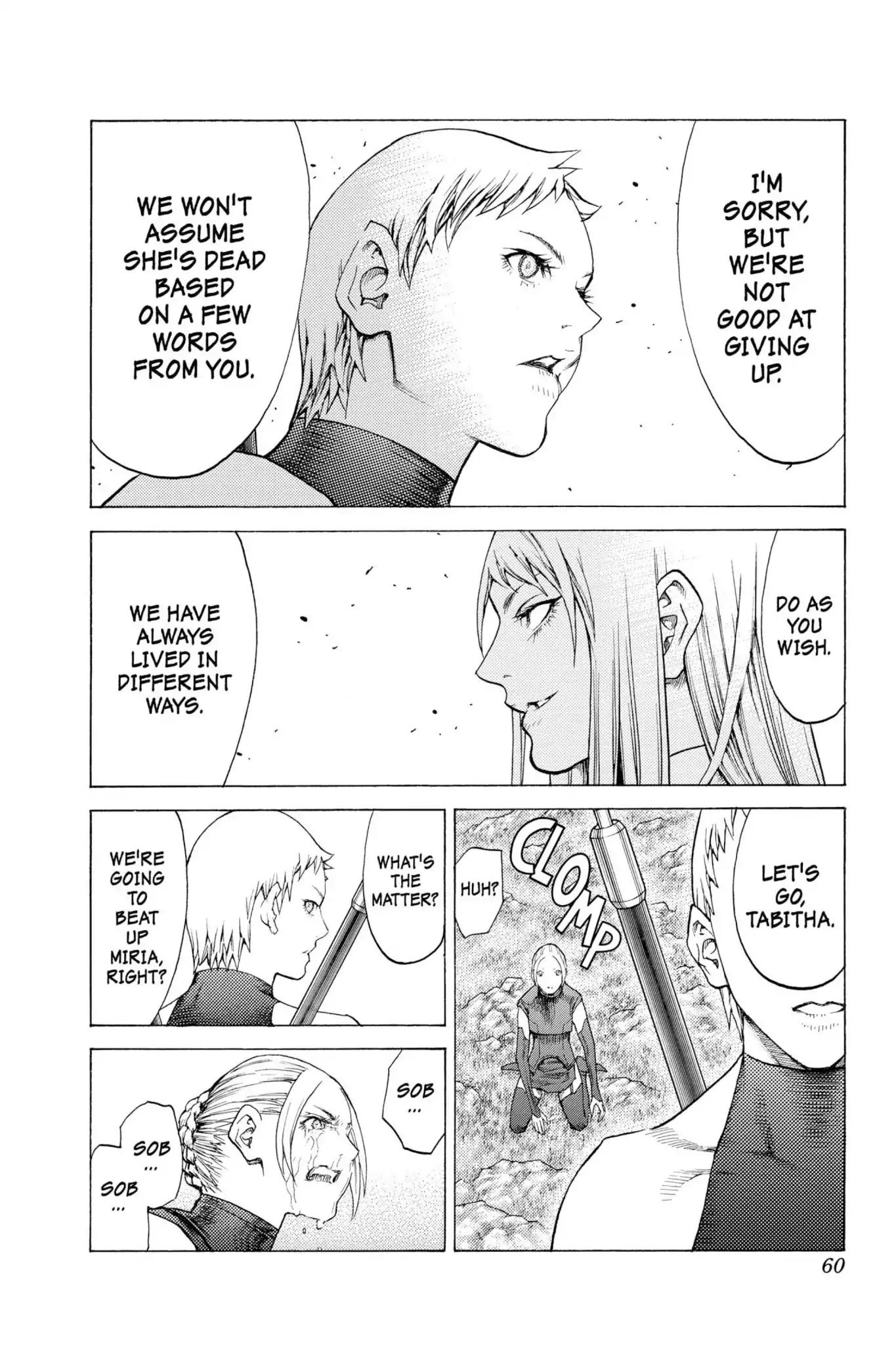 Claymore Chapter 109 page 22 - Chapter 109: Vol.20 Scene 109: Phantom in the Heart, Part 4