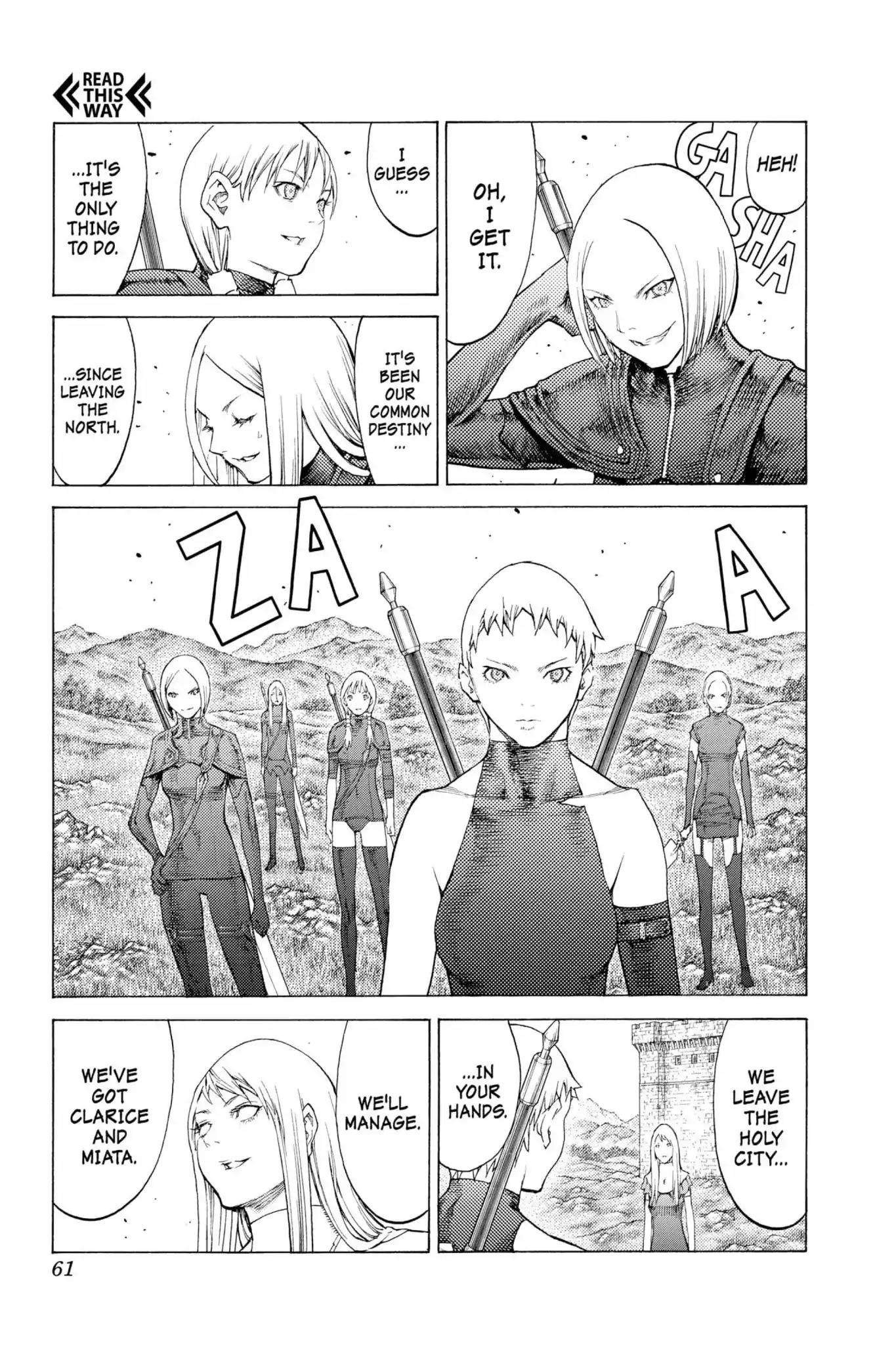 Claymore Chapter 109 page 23 - Chapter 109: Vol.20 Scene 109: Phantom in the Heart, Part 4