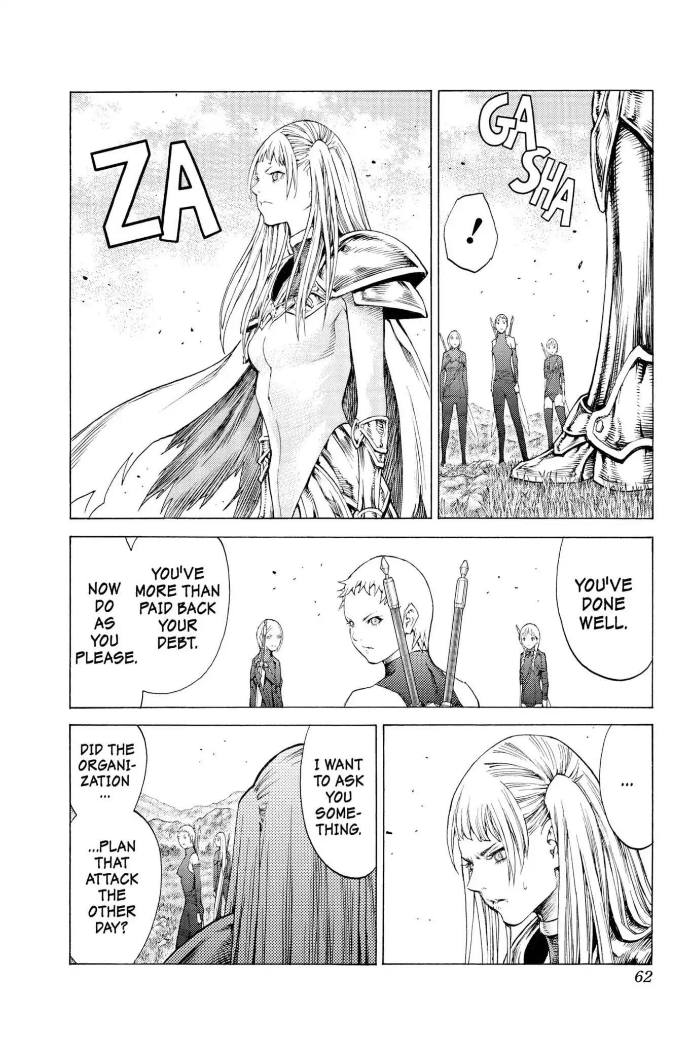 Claymore Chapter 109 page 24 - Chapter 109: Vol.20 Scene 109: Phantom in the Heart, Part 4