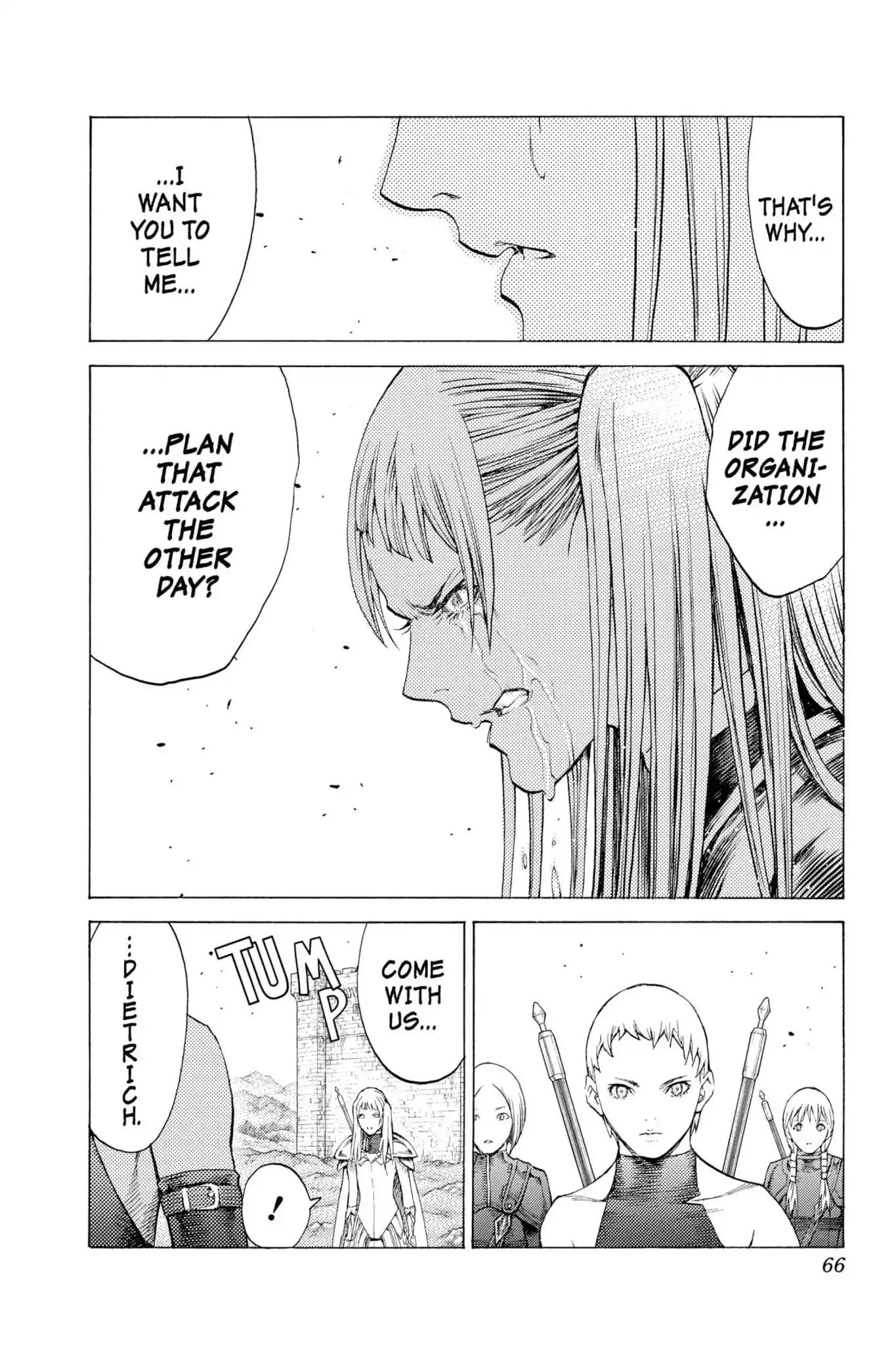 Claymore Chapter 109 page 28 - Chapter 109: Vol.20 Scene 109: Phantom in the Heart, Part 4