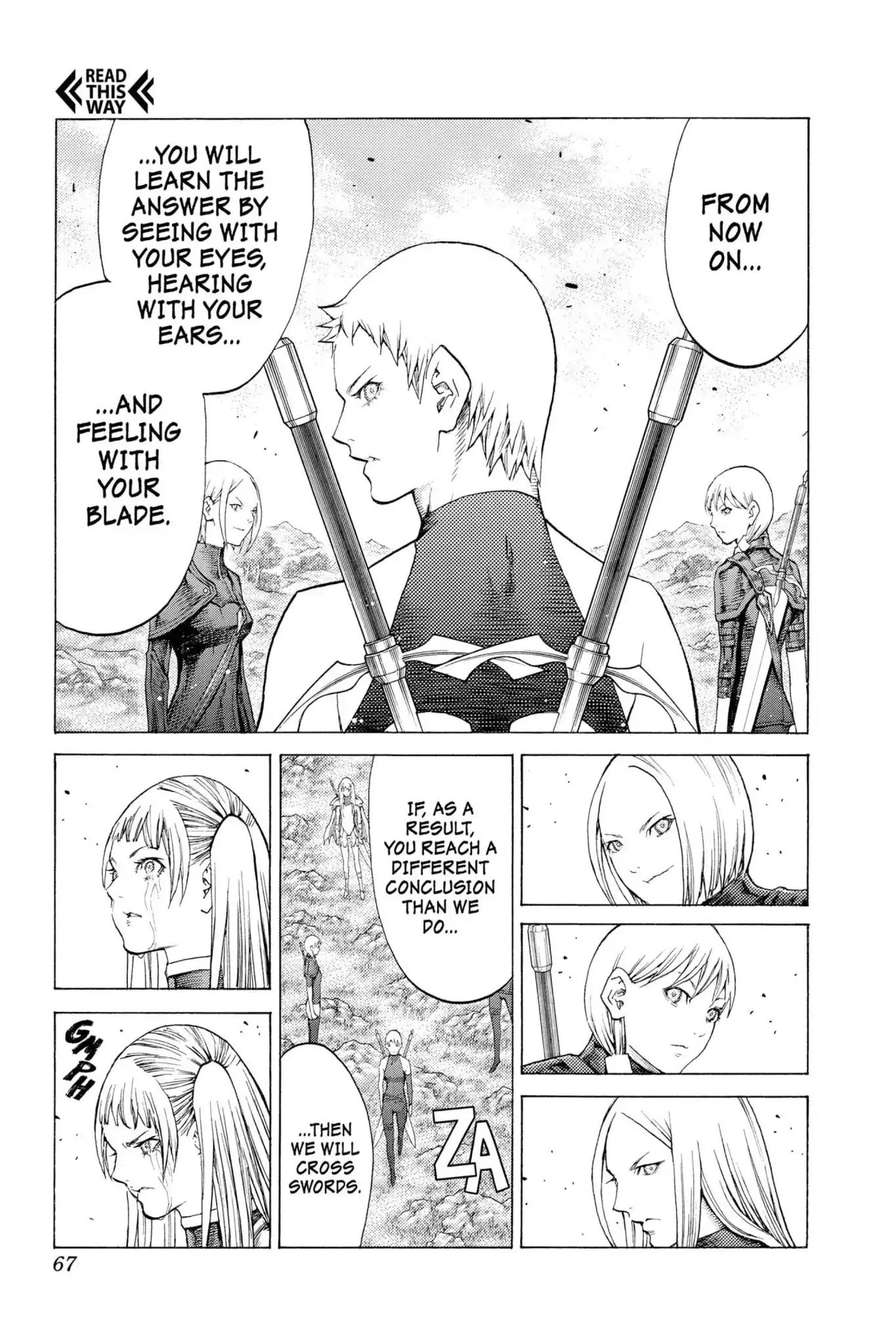 Claymore Chapter 109 page 29 - Chapter 109: Vol.20 Scene 109: Phantom in the Heart, Part 4