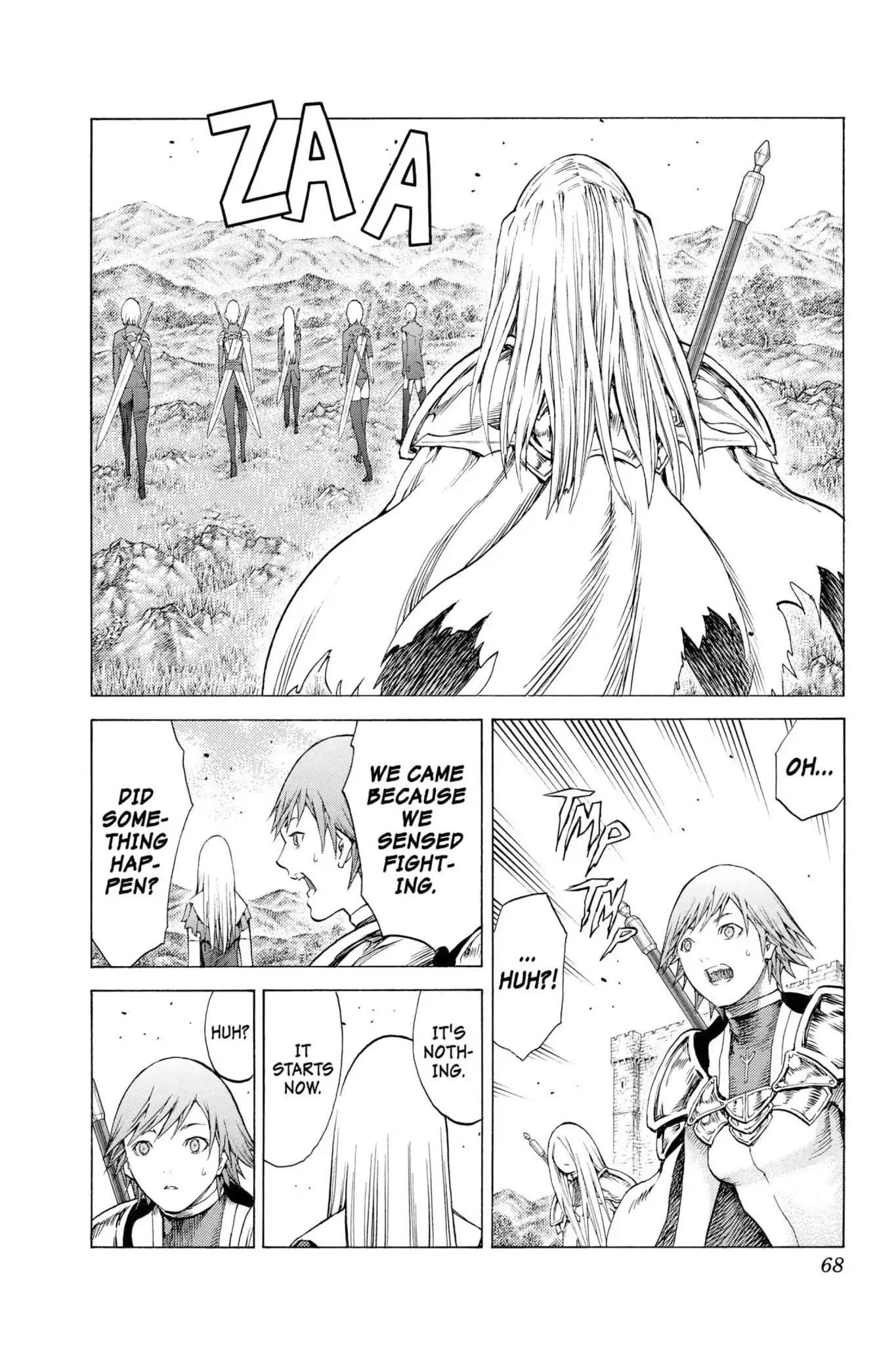 Claymore Chapter 109 page 30 - Chapter 109: Vol.20 Scene 109: Phantom in the Heart, Part 4