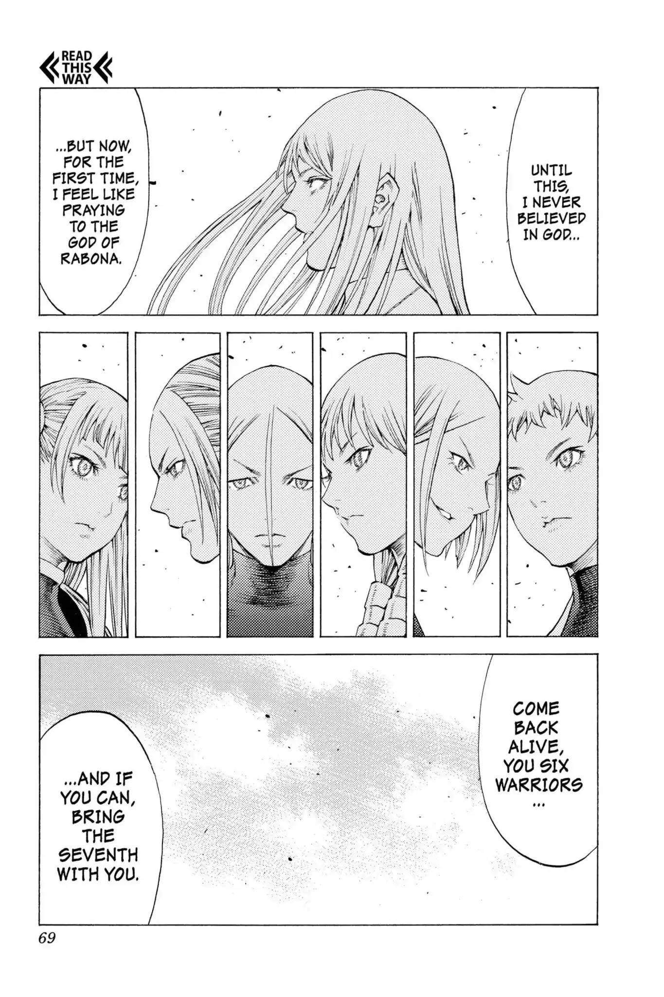 Claymore Chapter 109 page 31 - Chapter 109: Vol.20 Scene 109: Phantom in the Heart, Part 4