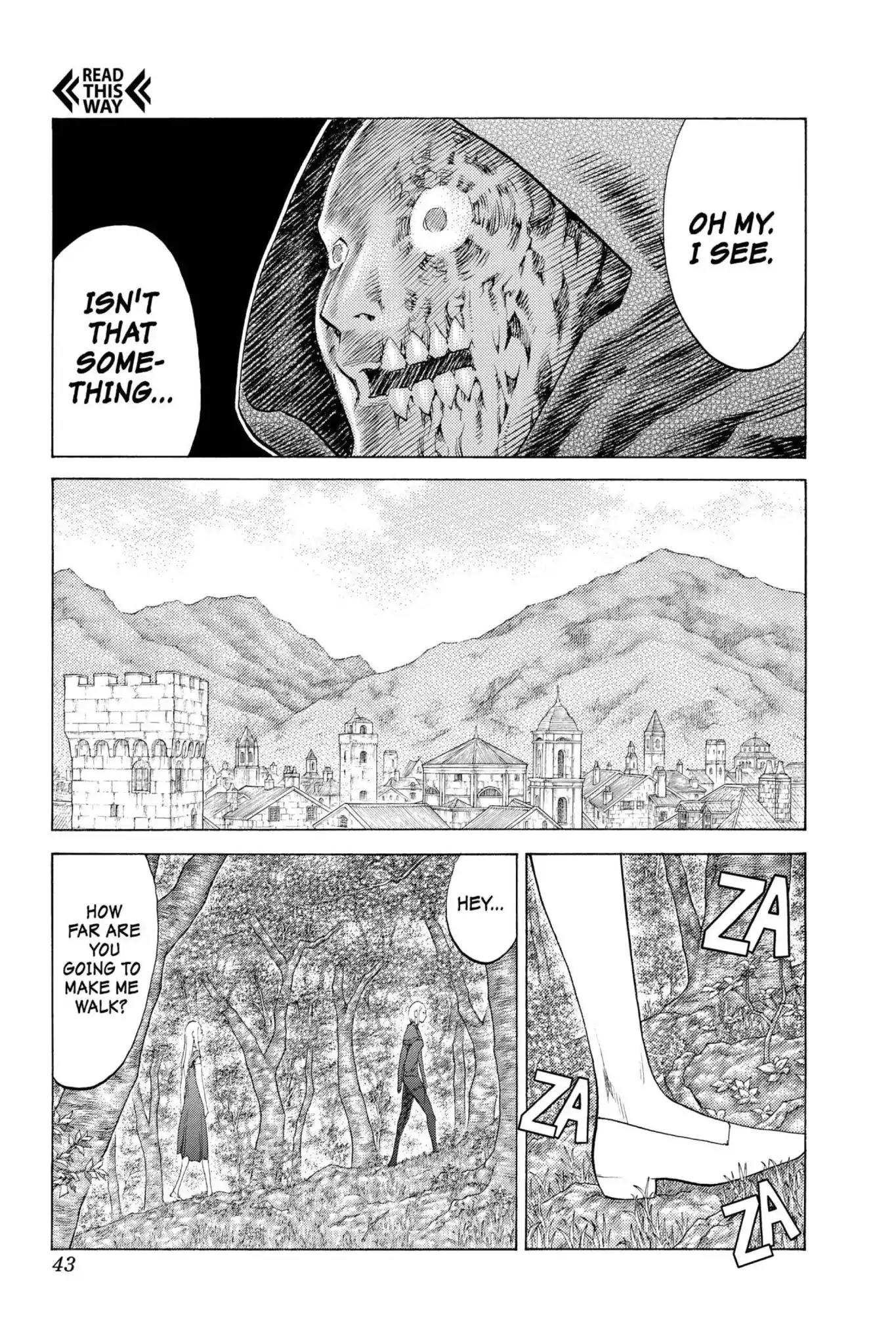 Claymore Chapter 109 page 5 - Chapter 109: Vol.20 Scene 109: Phantom in the Heart, Part 4