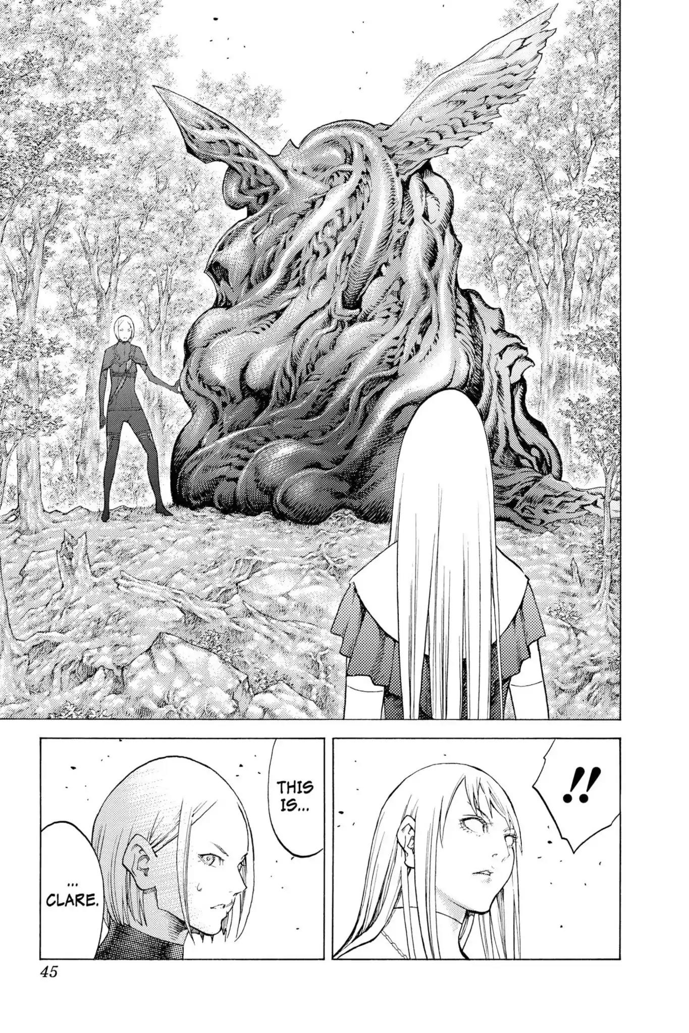 Claymore Chapter 109 page 7 - Chapter 109: Vol.20 Scene 109: Phantom in the Heart, Part 4