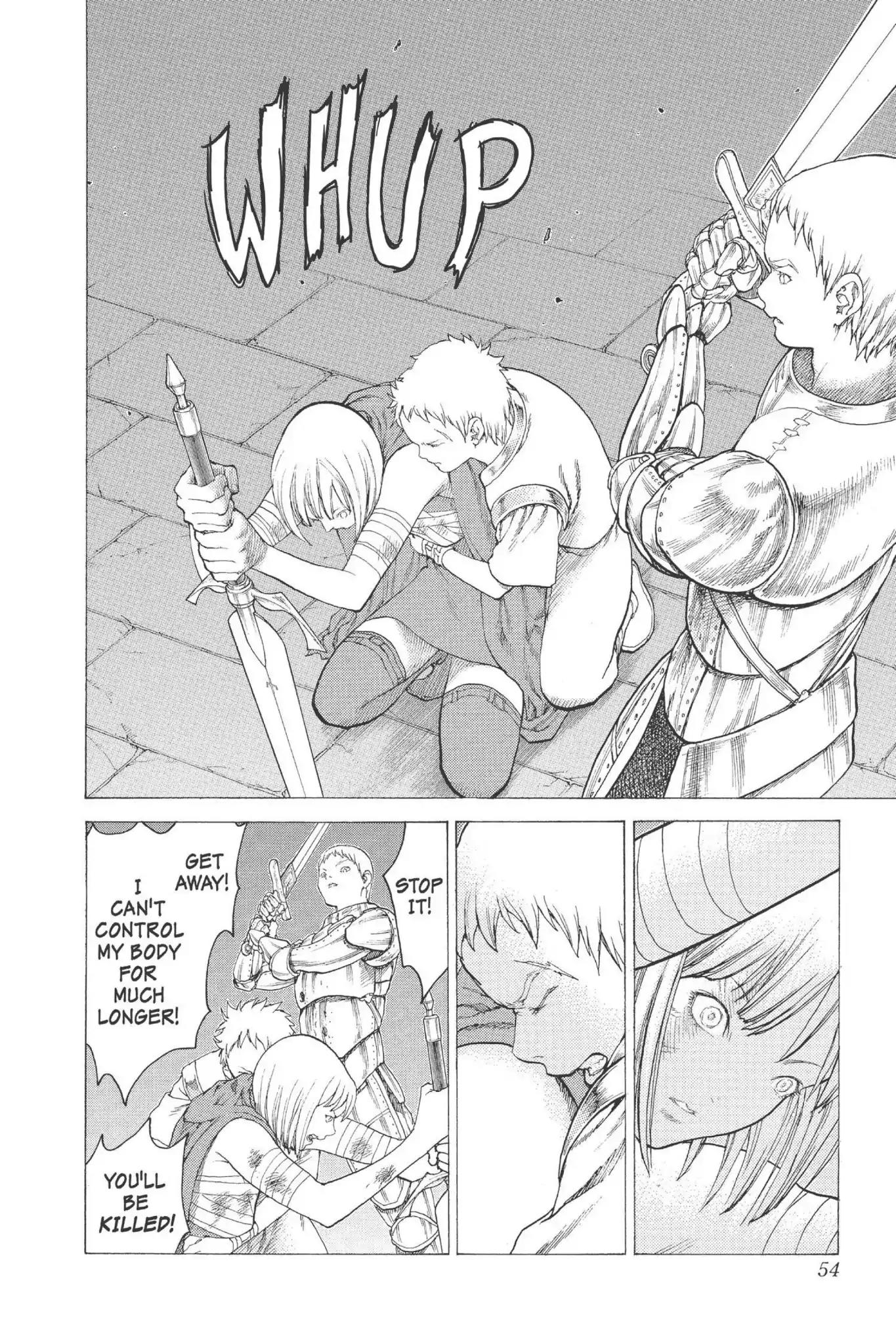 Claymore Chapter 11 page 15 - Chapter 11: Vol.3 Scene 11: Darkness in Paradise, Part 7