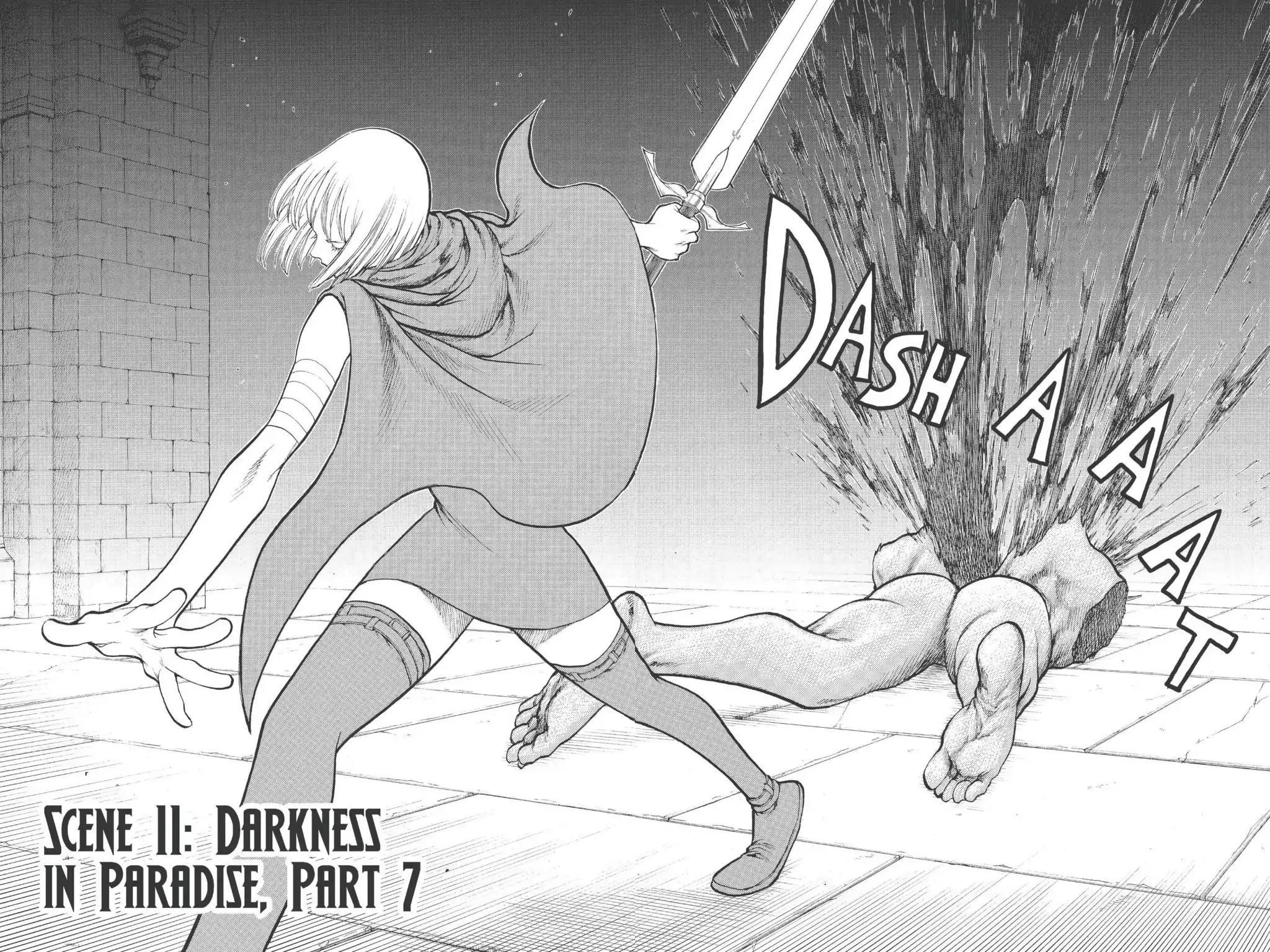 Claymore Chapter 11 page 2 - Chapter 11: Vol.3 Scene 11: Darkness in Paradise, Part 7