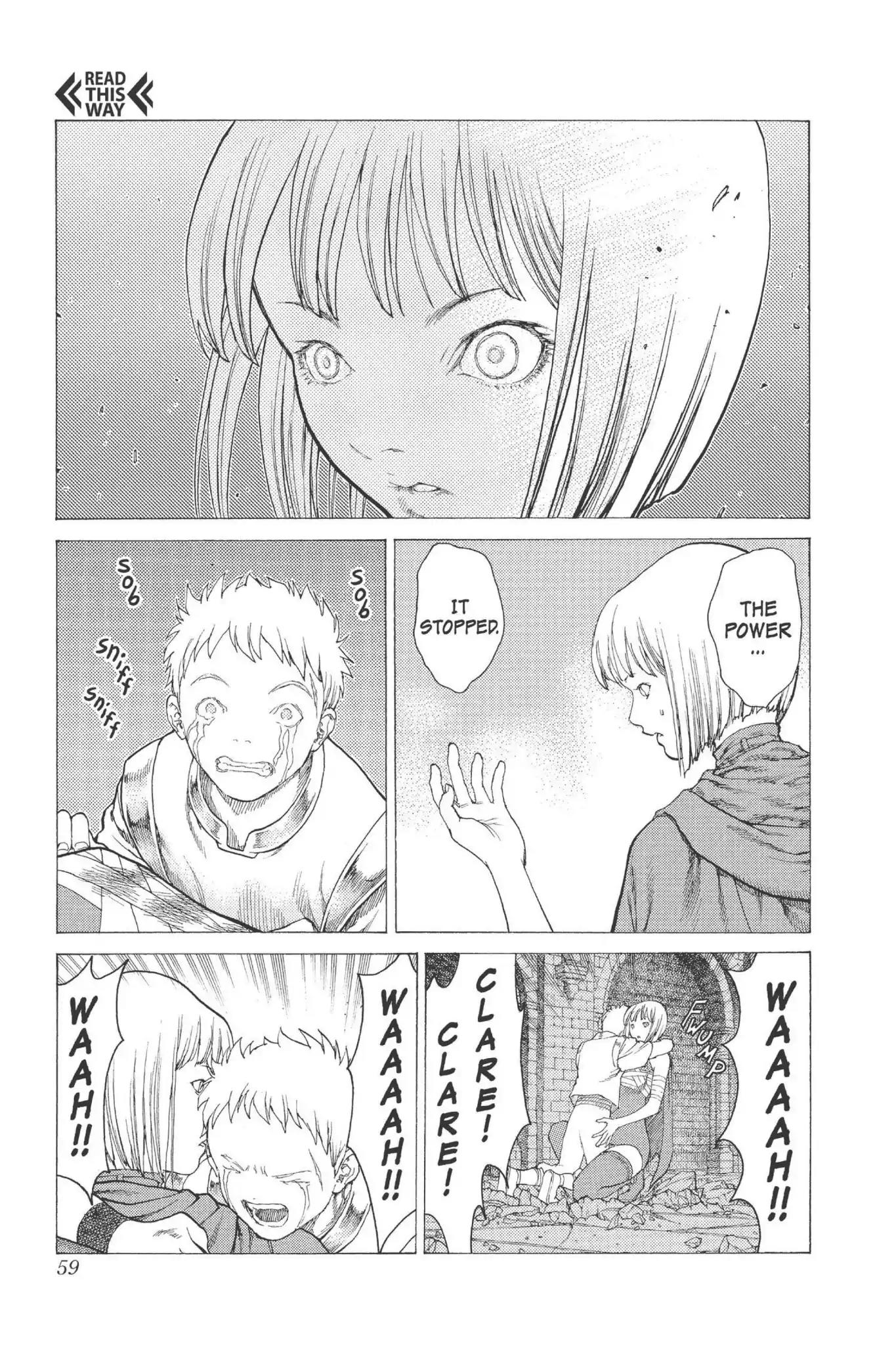 Claymore Chapter 11 page 20 - Chapter 11: Vol.3 Scene 11: Darkness in Paradise, Part 7