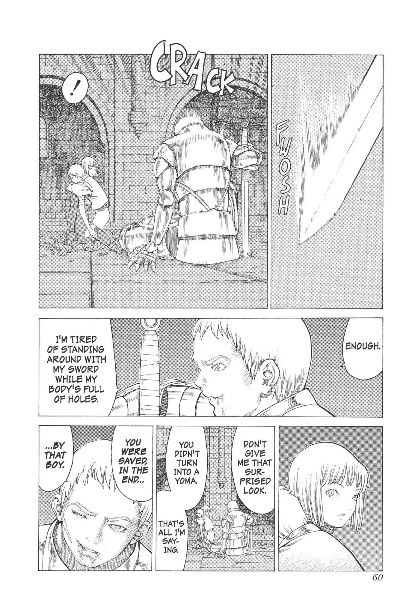 Claymore Chapter 11 page 21 - Chapter 11: Vol.3 Scene 11: Darkness in Paradise, Part 7