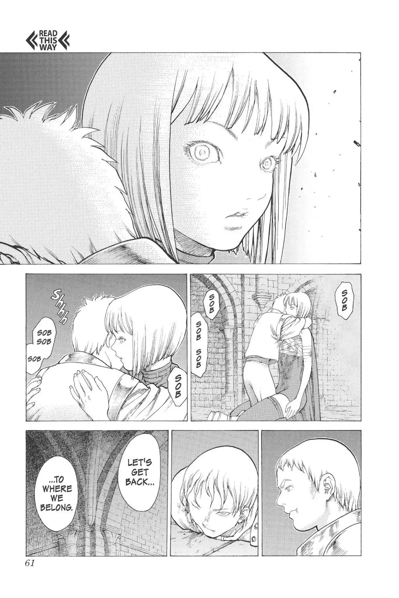 Claymore Chapter 11 page 22 - Chapter 11: Vol.3 Scene 11: Darkness in Paradise, Part 7