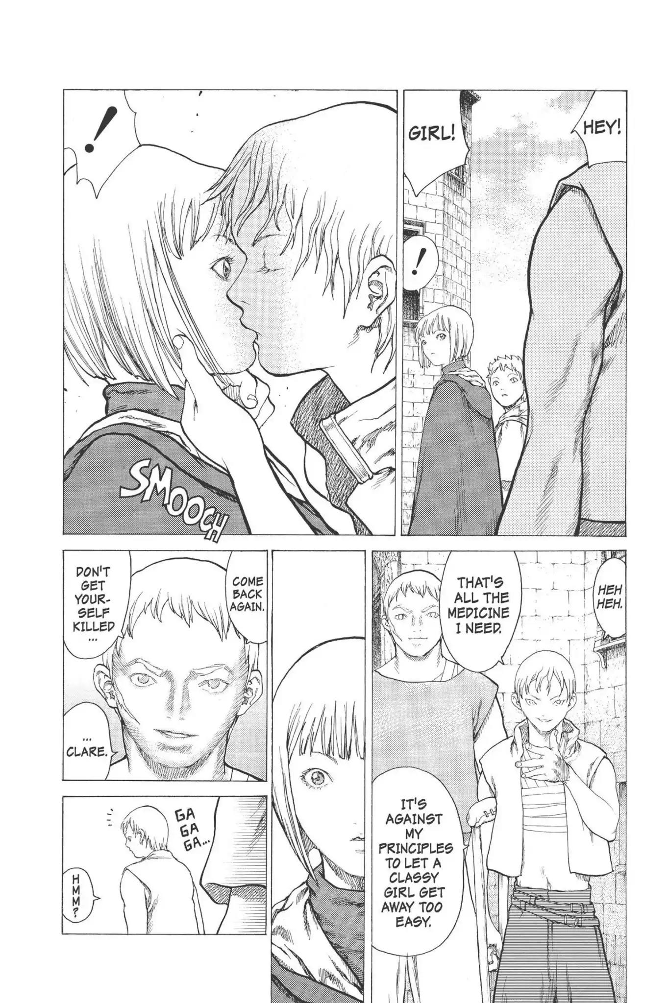 Claymore Chapter 11 page 27 - Chapter 11: Vol.3 Scene 11: Darkness in Paradise, Part 7