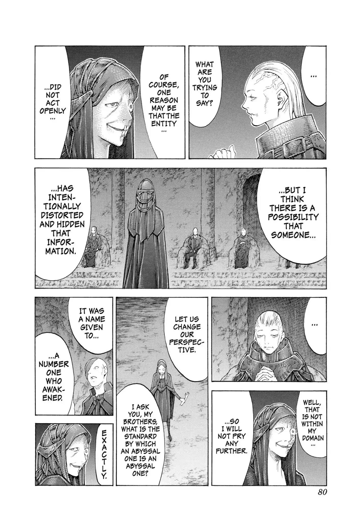 Claymore Chapter 110 page 11 - Chapter 110: Vol.20 Scene 110: Remains of the Demon Claw, Part 1