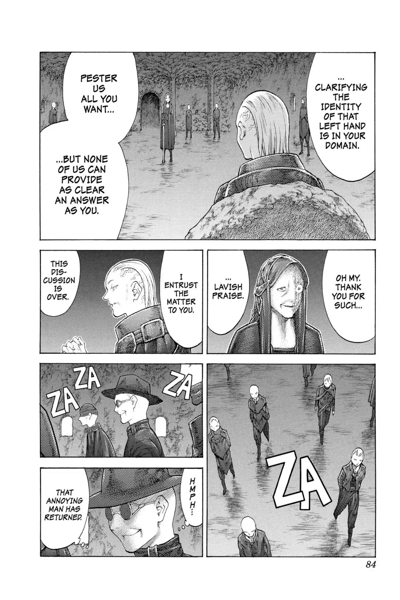 Claymore Chapter 110 page 15 - Chapter 110: Vol.20 Scene 110: Remains of the Demon Claw, Part 1