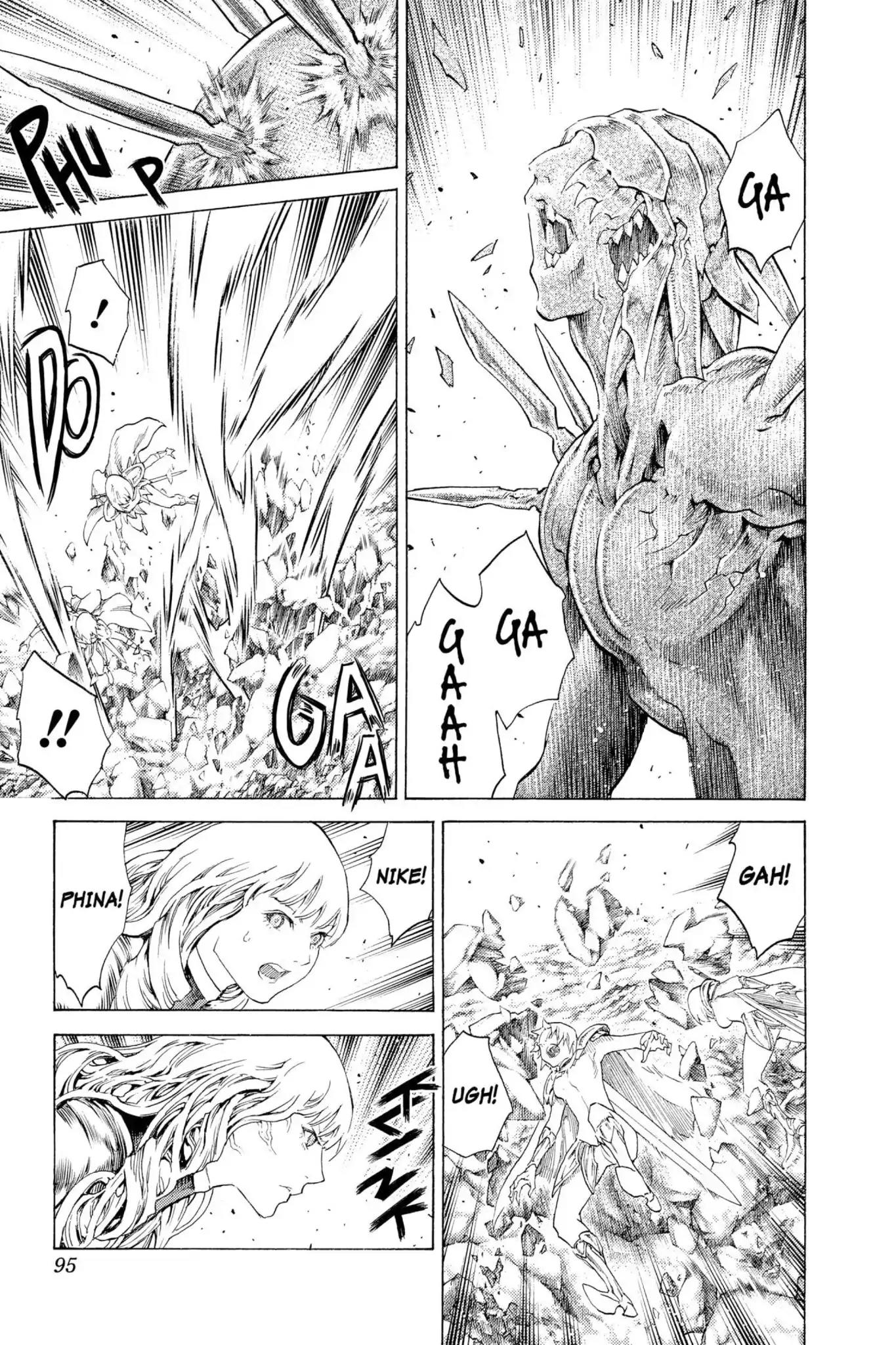 Claymore Chapter 110 page 26 - Chapter 110: Vol.20 Scene 110: Remains of the Demon Claw, Part 1