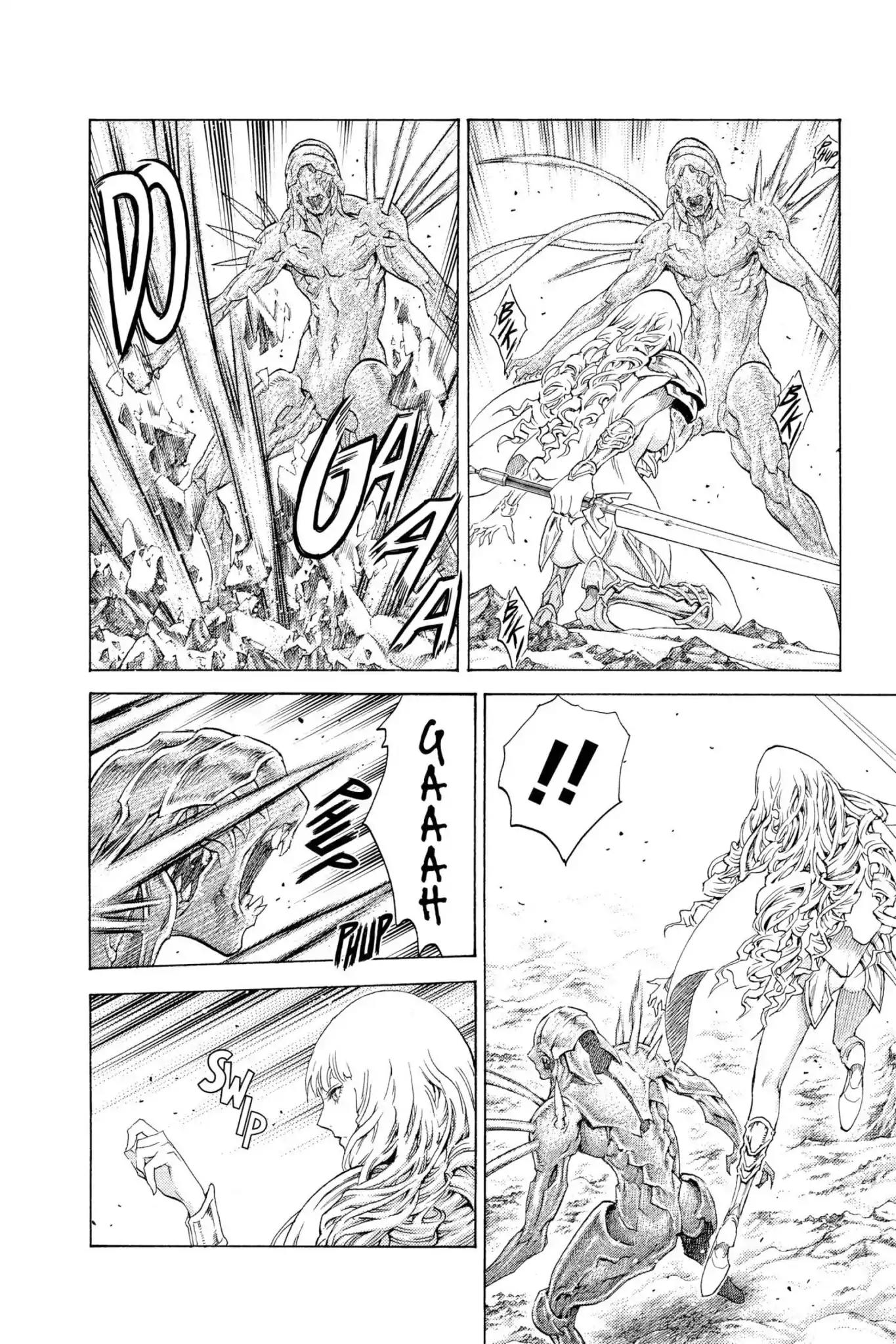 Claymore Chapter 110 page 27 - Chapter 110: Vol.20 Scene 110: Remains of the Demon Claw, Part 1