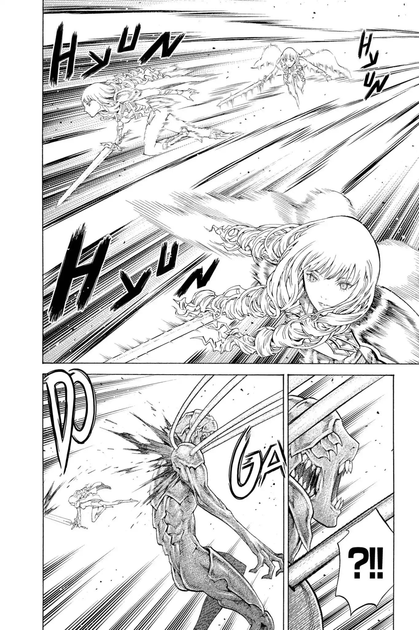 Claymore Chapter 110 page 29 - Chapter 110: Vol.20 Scene 110: Remains of the Demon Claw, Part 1