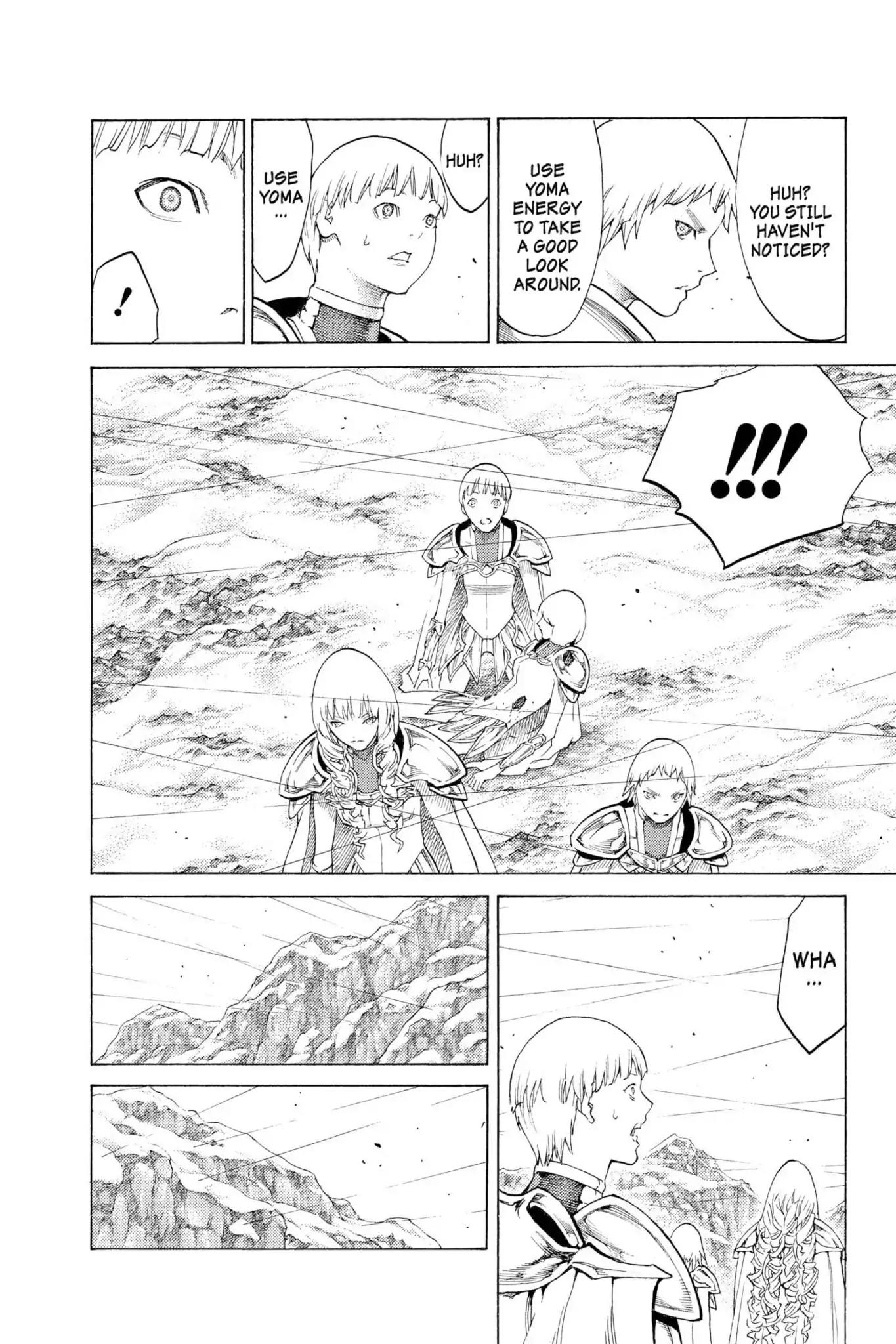 Claymore Chapter 111 page 12 - Chapter 111: Vol.20 Scene 111: Remains of the Demon Claw, Part 2