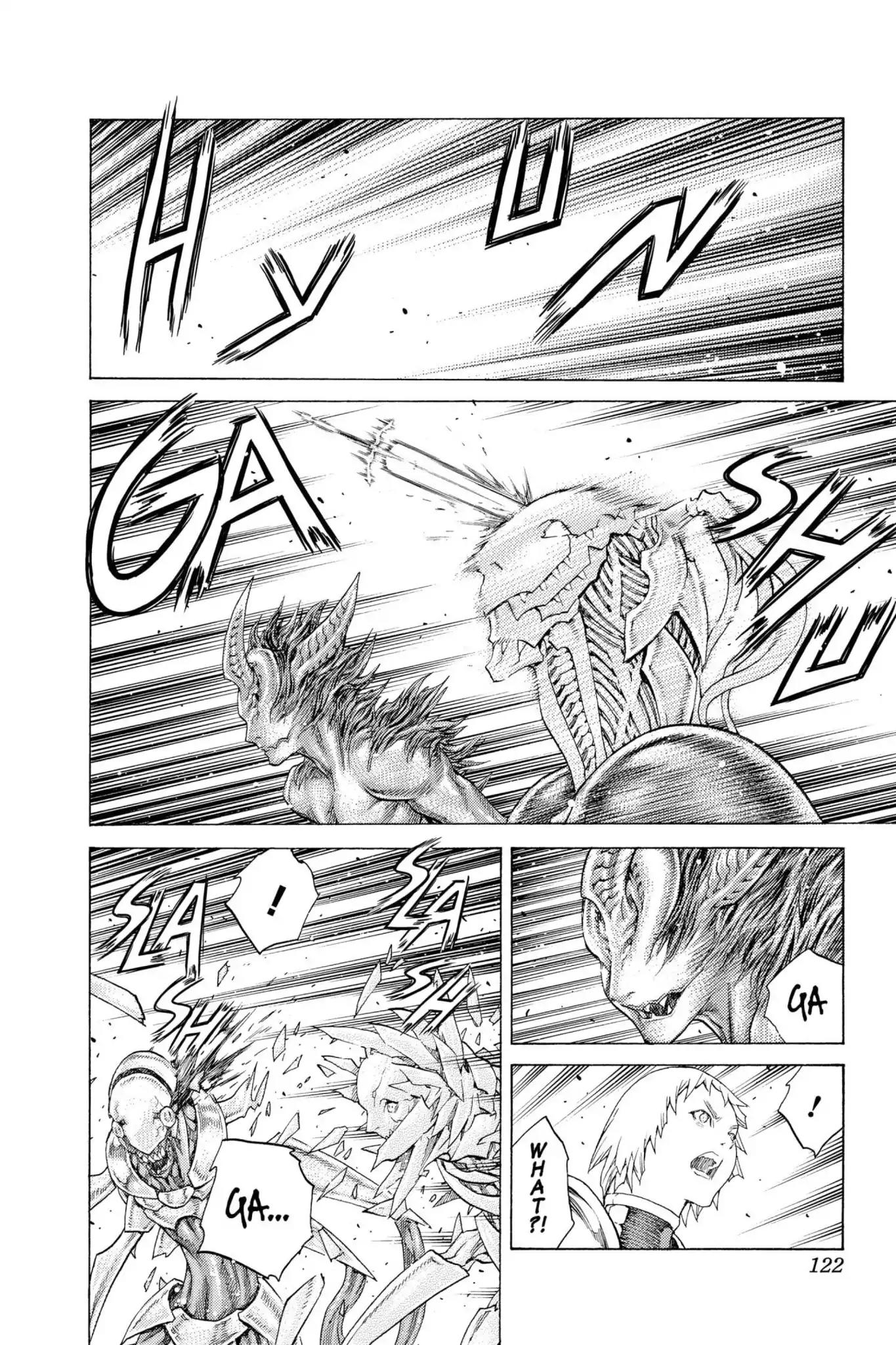 Claymore Chapter 111 page 20 - Chapter 111: Vol.20 Scene 111: Remains of the Demon Claw, Part 2
