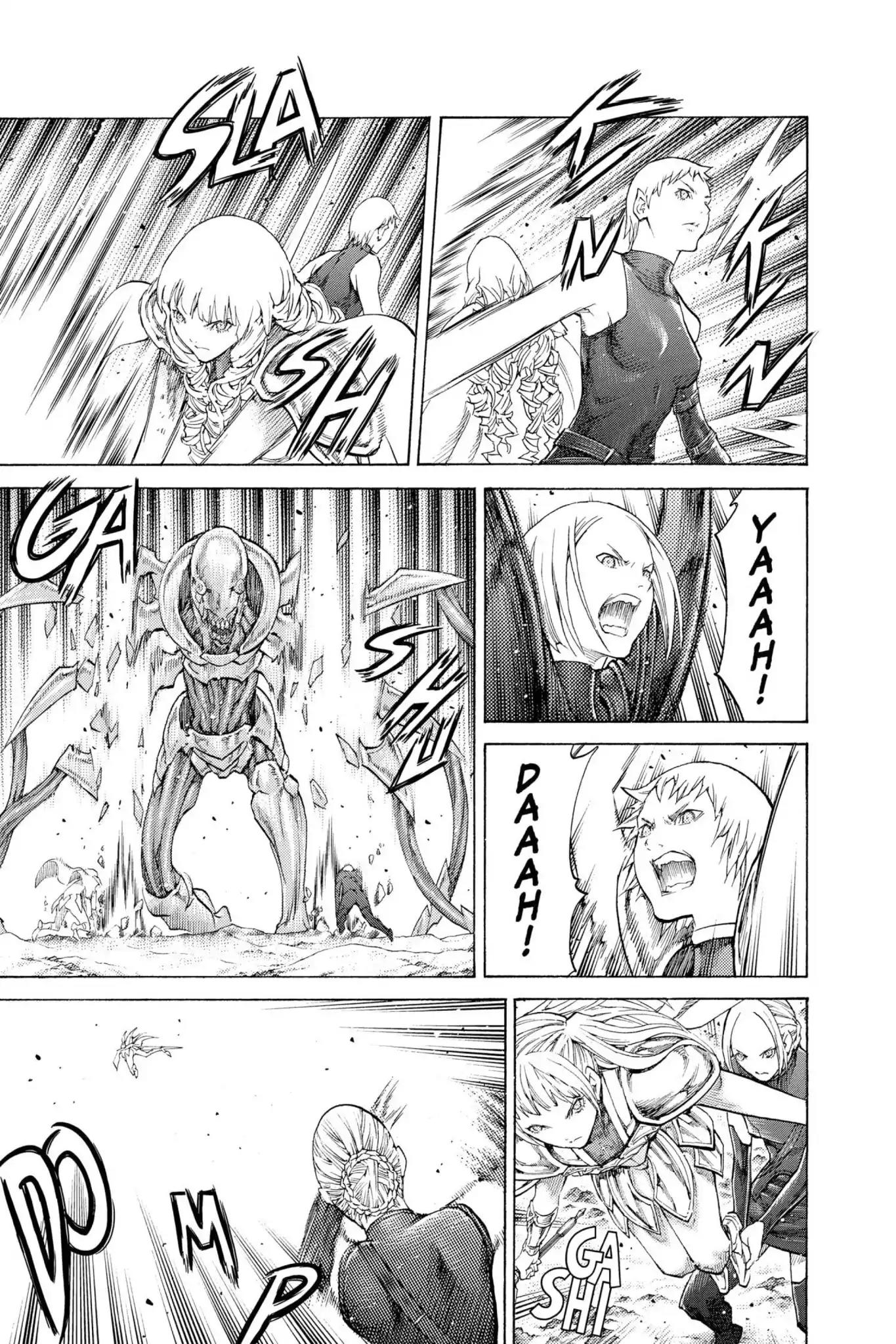 Claymore Chapter 112 page 10 - Chapter 112: Vol.20 Scene 112: Remains of the Demon Claw, Part 3