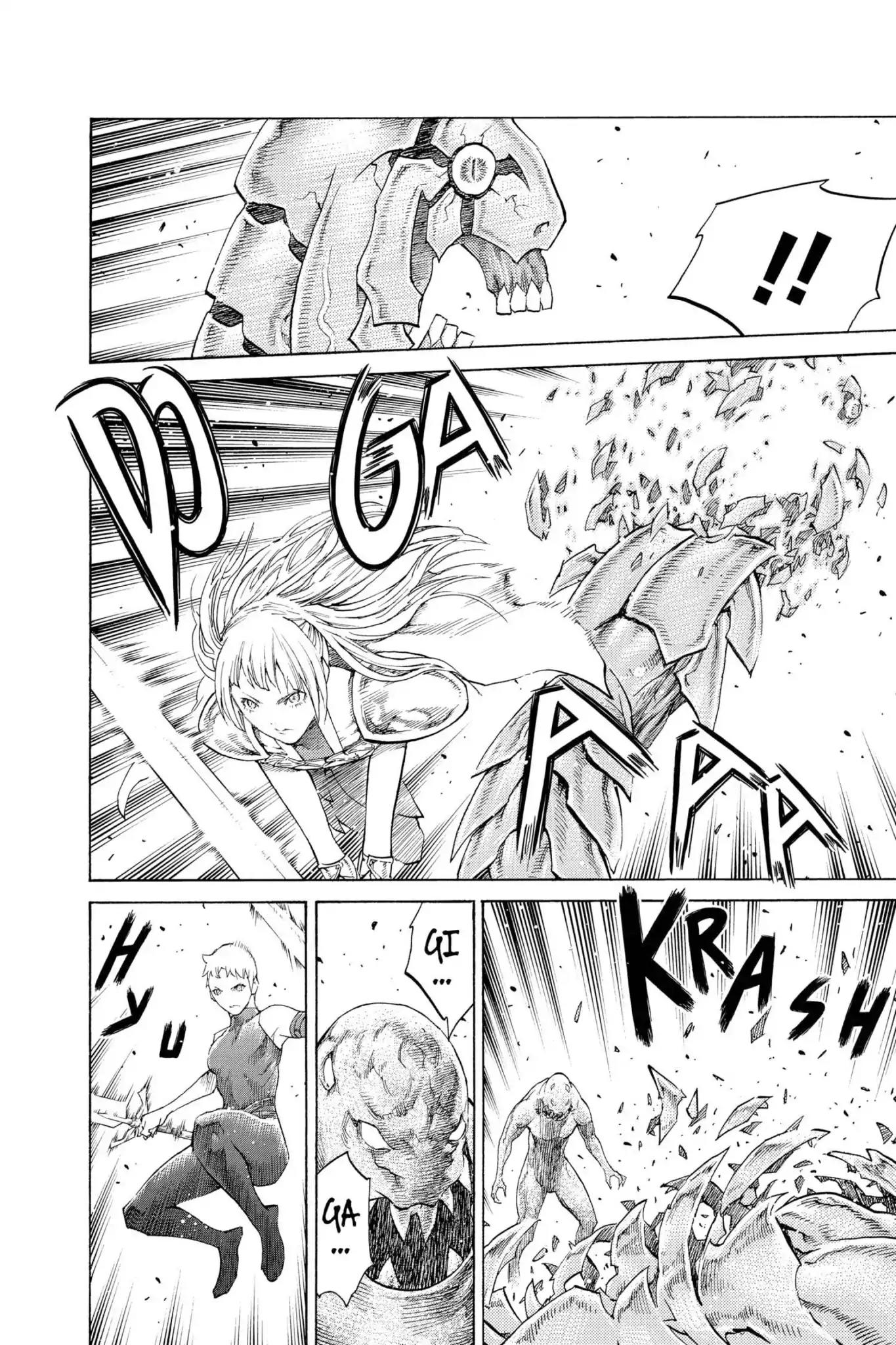 Claymore Chapter 112 page 11 - Chapter 112: Vol.20 Scene 112: Remains of the Demon Claw, Part 3