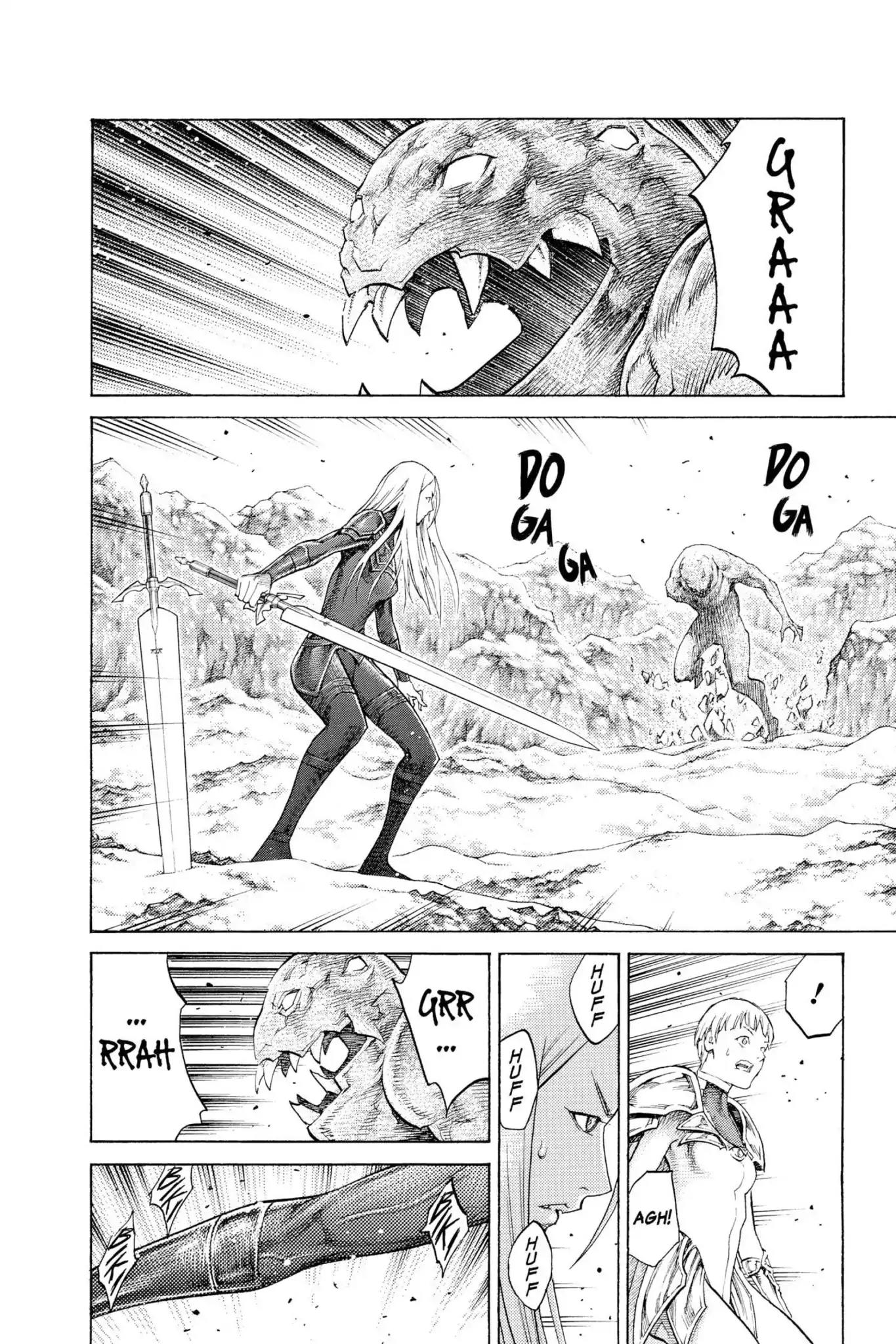 Claymore Chapter 112 page 15 - Chapter 112: Vol.20 Scene 112: Remains of the Demon Claw, Part 3
