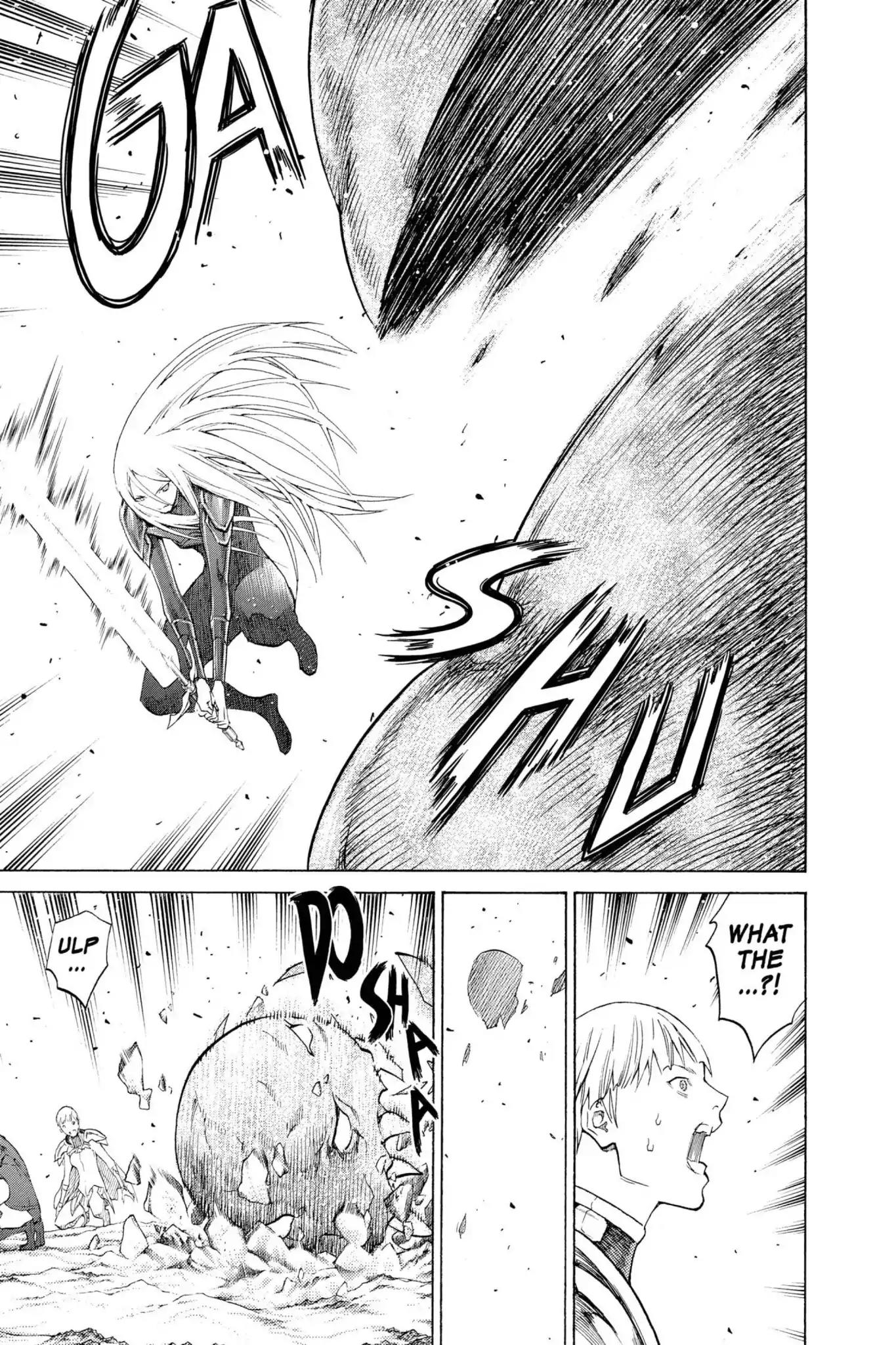 Claymore Chapter 112 page 18 - Chapter 112: Vol.20 Scene 112: Remains of the Demon Claw, Part 3