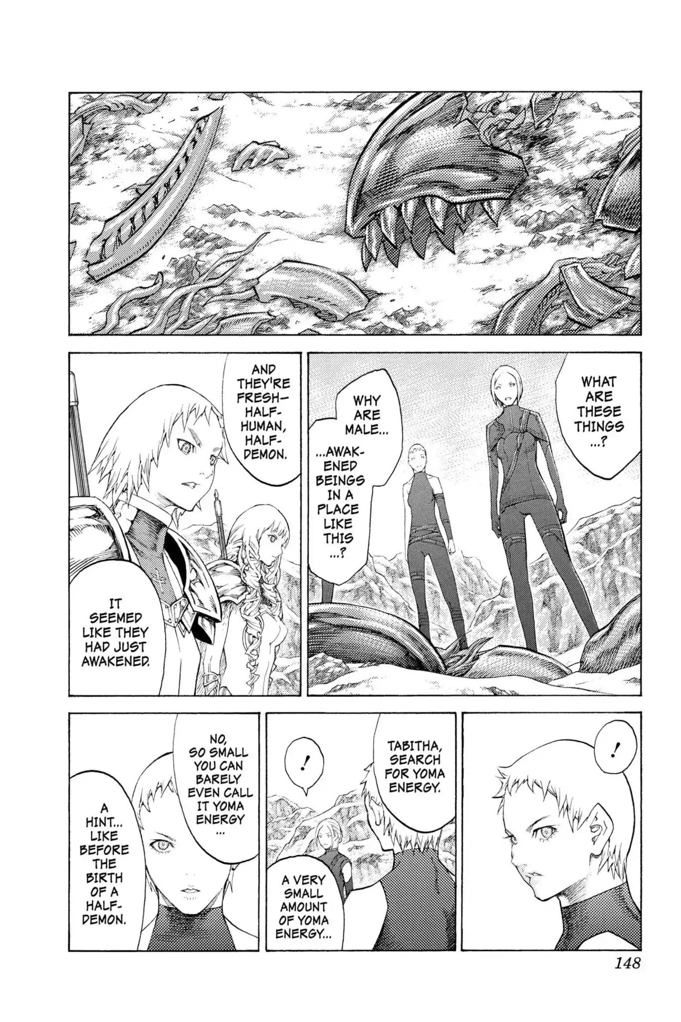 Claymore Chapter 112 page 21 - Chapter 112: Vol.20 Scene 112: Remains of the Demon Claw, Part 3