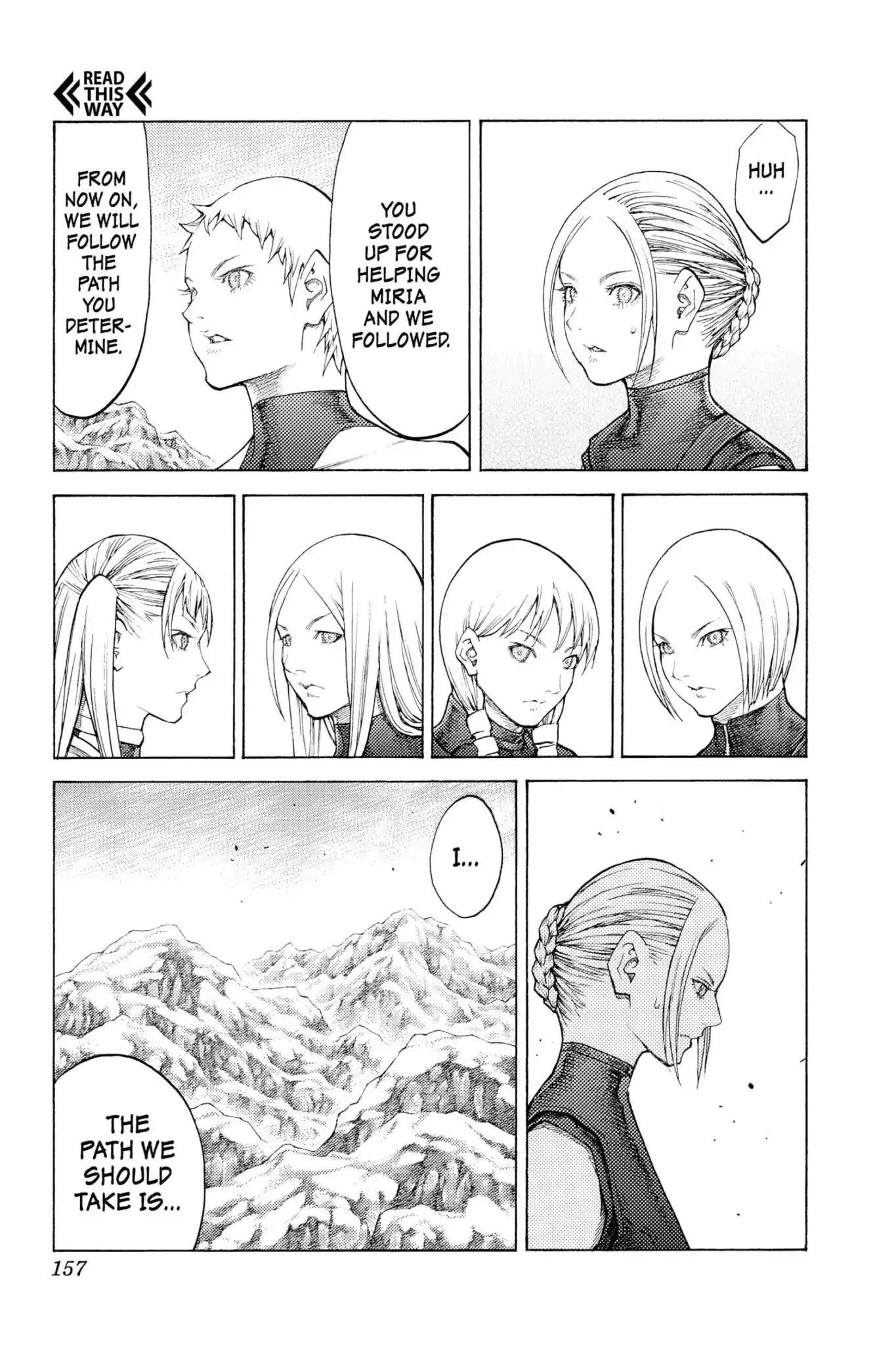Claymore Chapter 112 page 30 - Chapter 112: Vol.20 Scene 112: Remains of the Demon Claw, Part 3