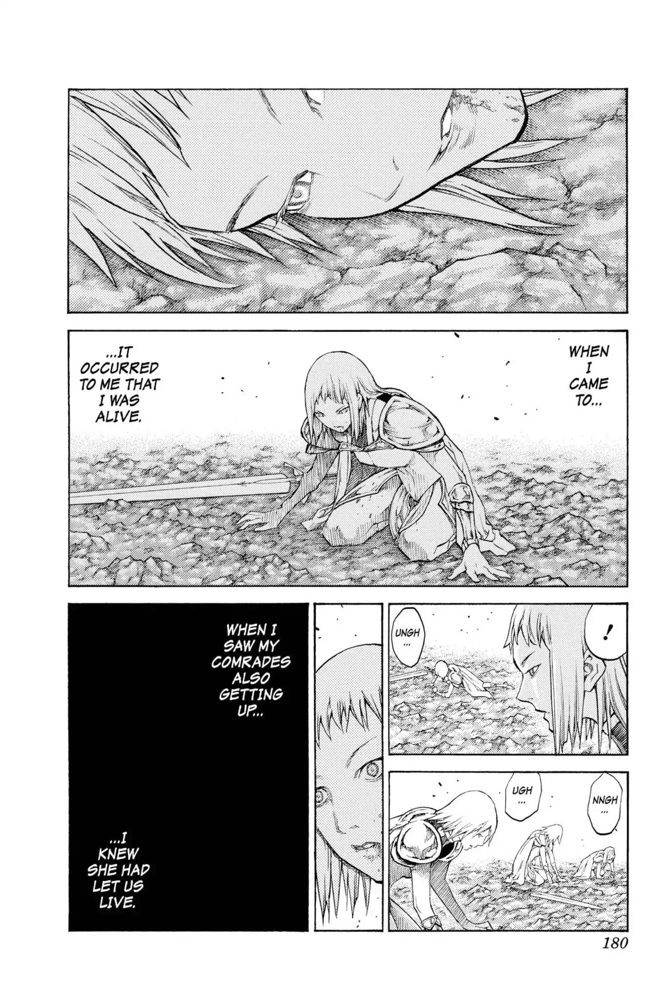 Claymore Chapter 113 page 19 - Chapter 113: Vol.20 Scene 113: Remains of the Demon Claw, Part 4