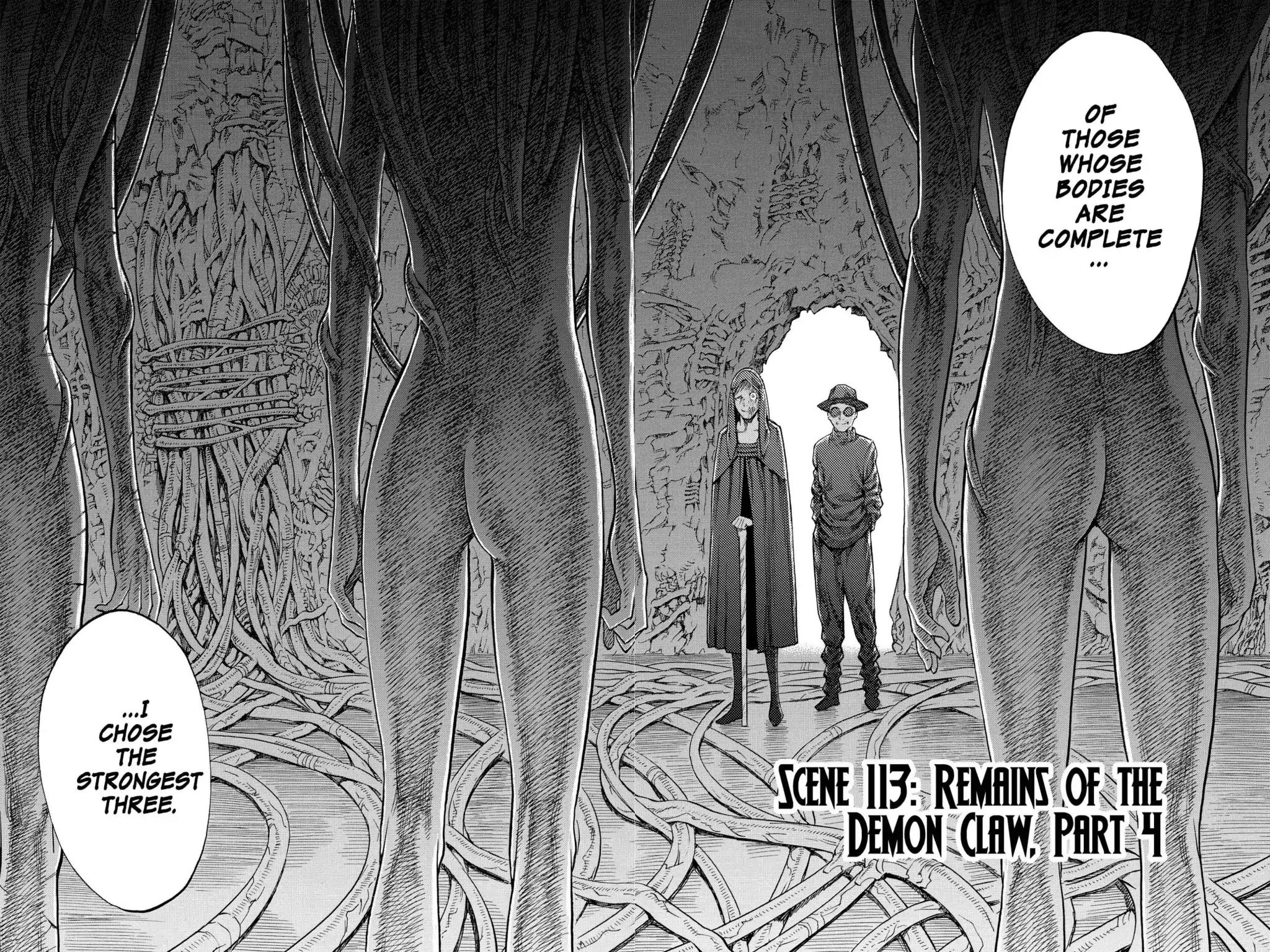 Claymore Chapter 113 page 2 - Chapter 113: Vol.20 Scene 113: Remains of the Demon Claw, Part 4
