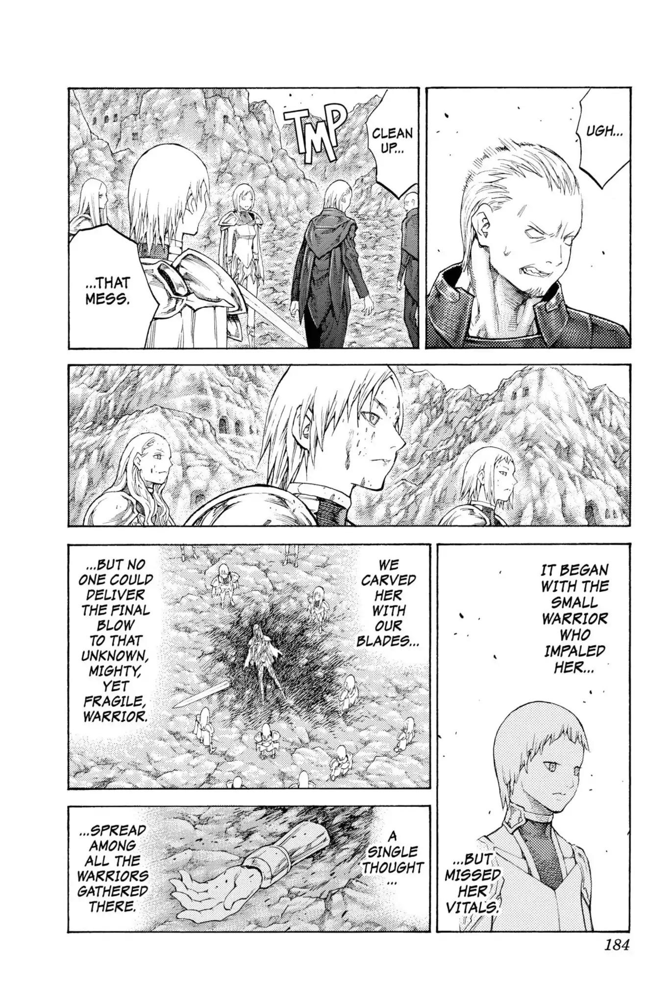 Claymore Chapter 113 page 23 - Chapter 113: Vol.20 Scene 113: Remains of the Demon Claw, Part 4