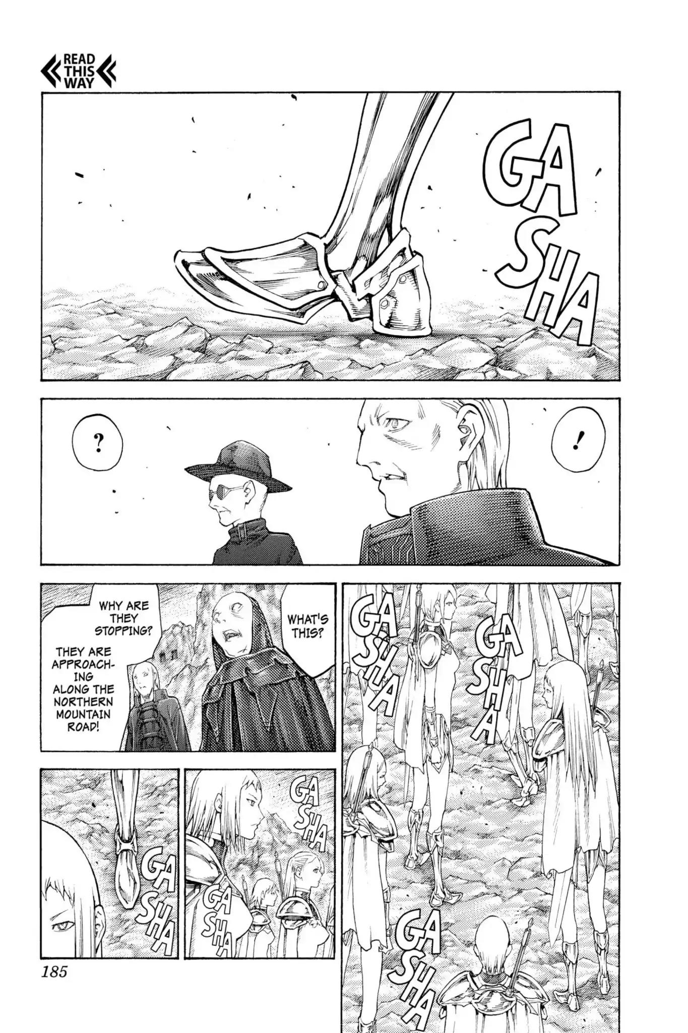 Claymore Chapter 113 page 24 - Chapter 113: Vol.20 Scene 113: Remains of the Demon Claw, Part 4