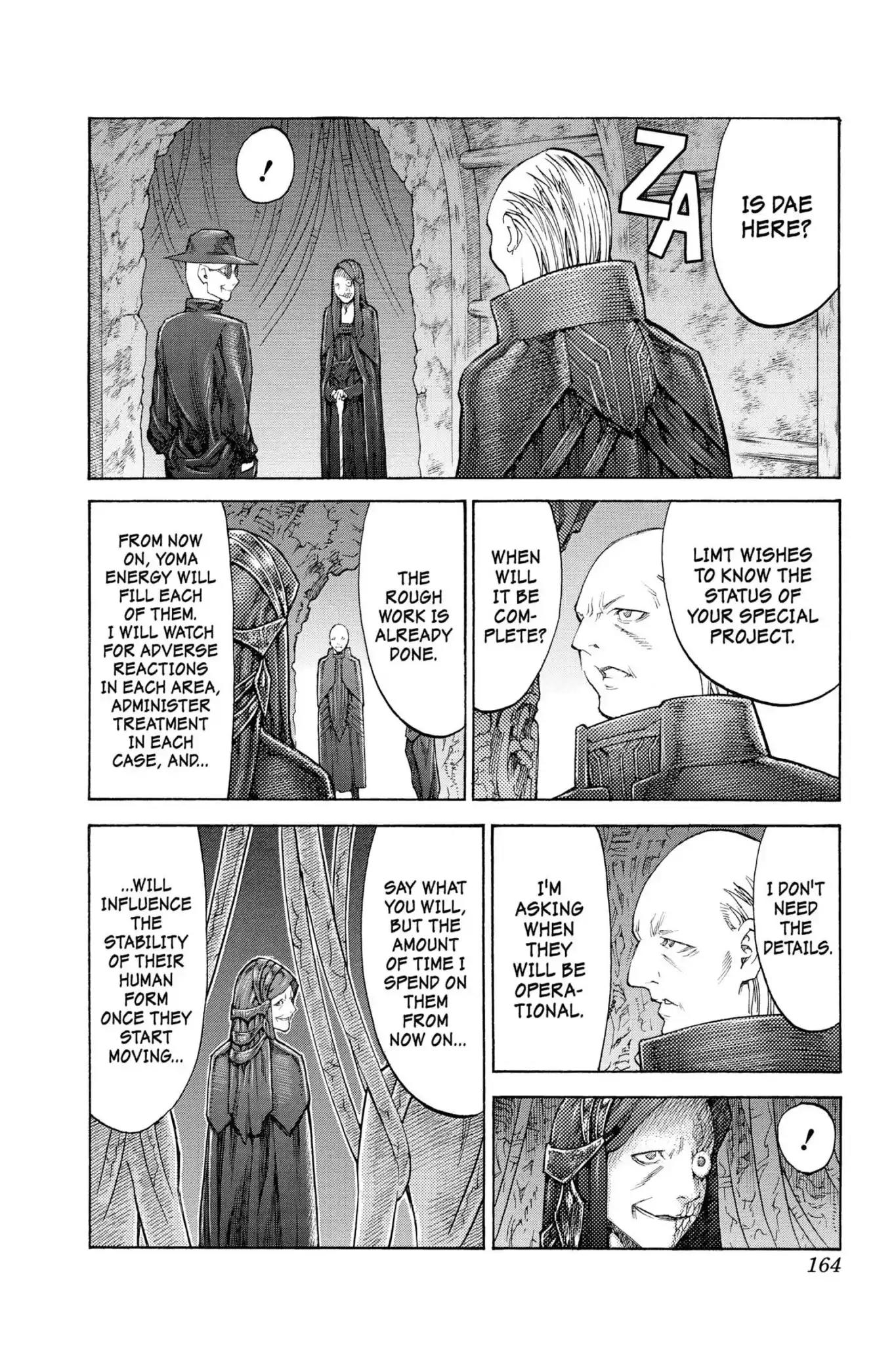 Claymore Chapter 113 page 5 - Chapter 113: Vol.20 Scene 113: Remains of the Demon Claw, Part 4