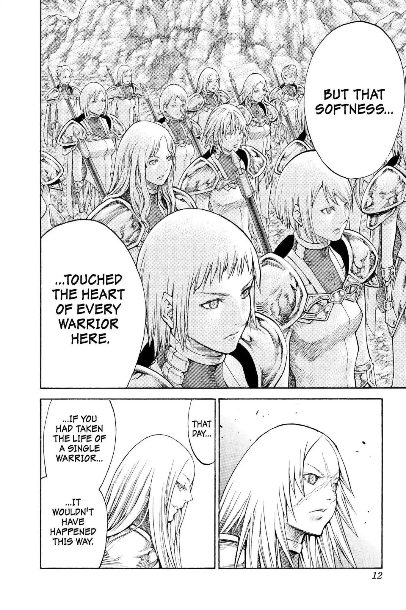 Claymore Chapter 114 page 11 - Chapter 114: Vol.21 Scene 114: Corpse of the Witch, Part 1