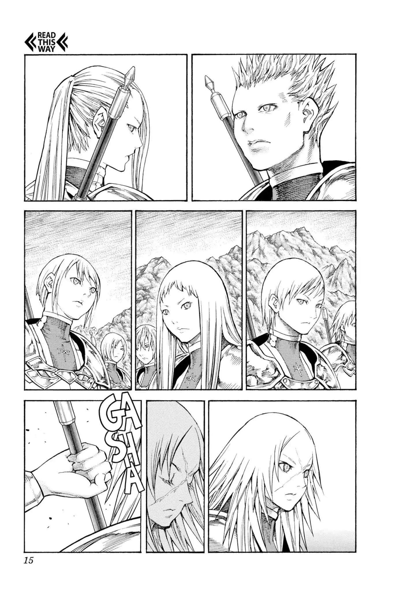 Claymore Chapter 114 page 14 - Chapter 114: Vol.21 Scene 114: Corpse of the Witch, Part 1