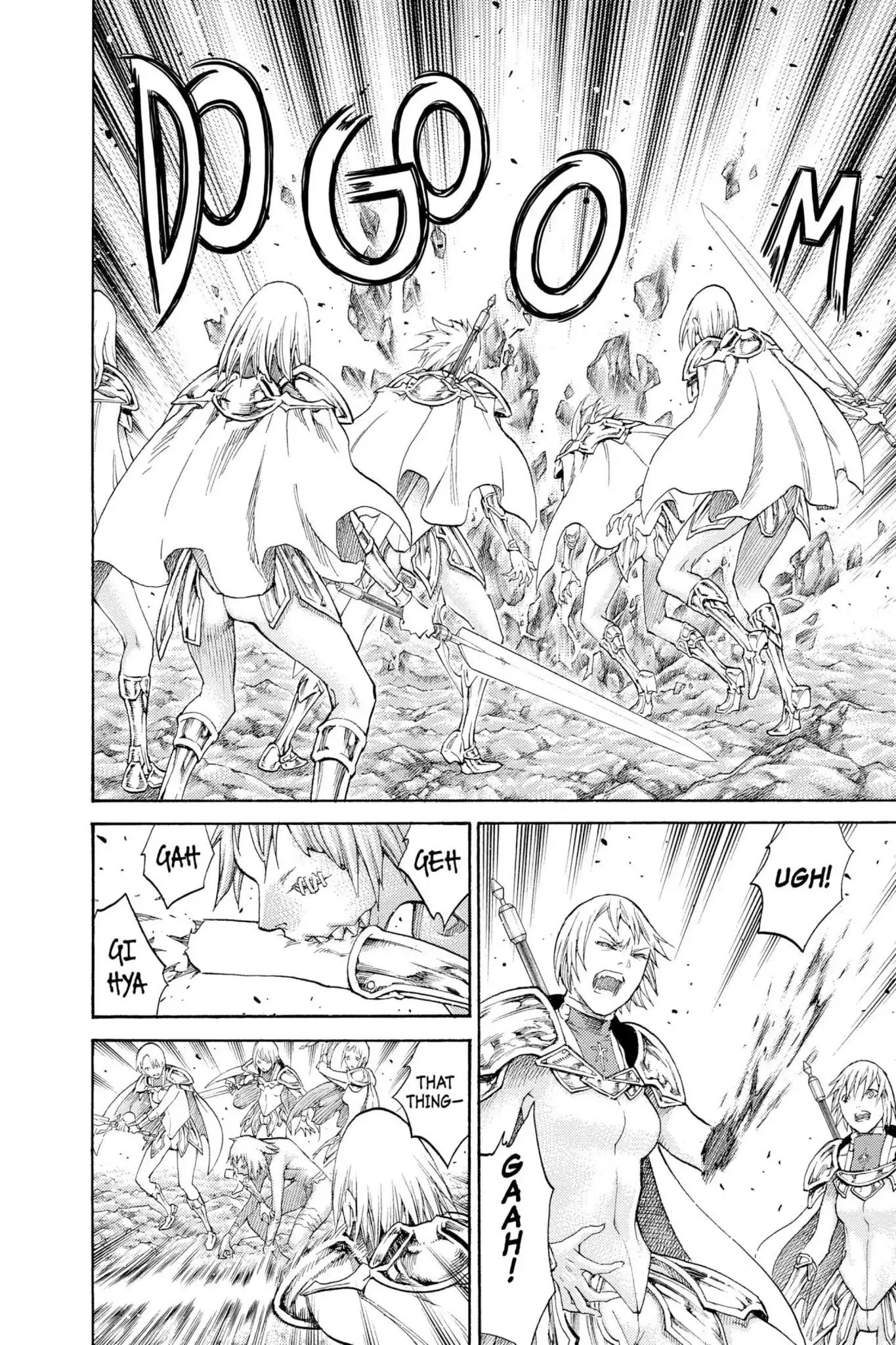 Claymore Chapter 114 page 26 - Chapter 114: Vol.21 Scene 114: Corpse of the Witch, Part 1