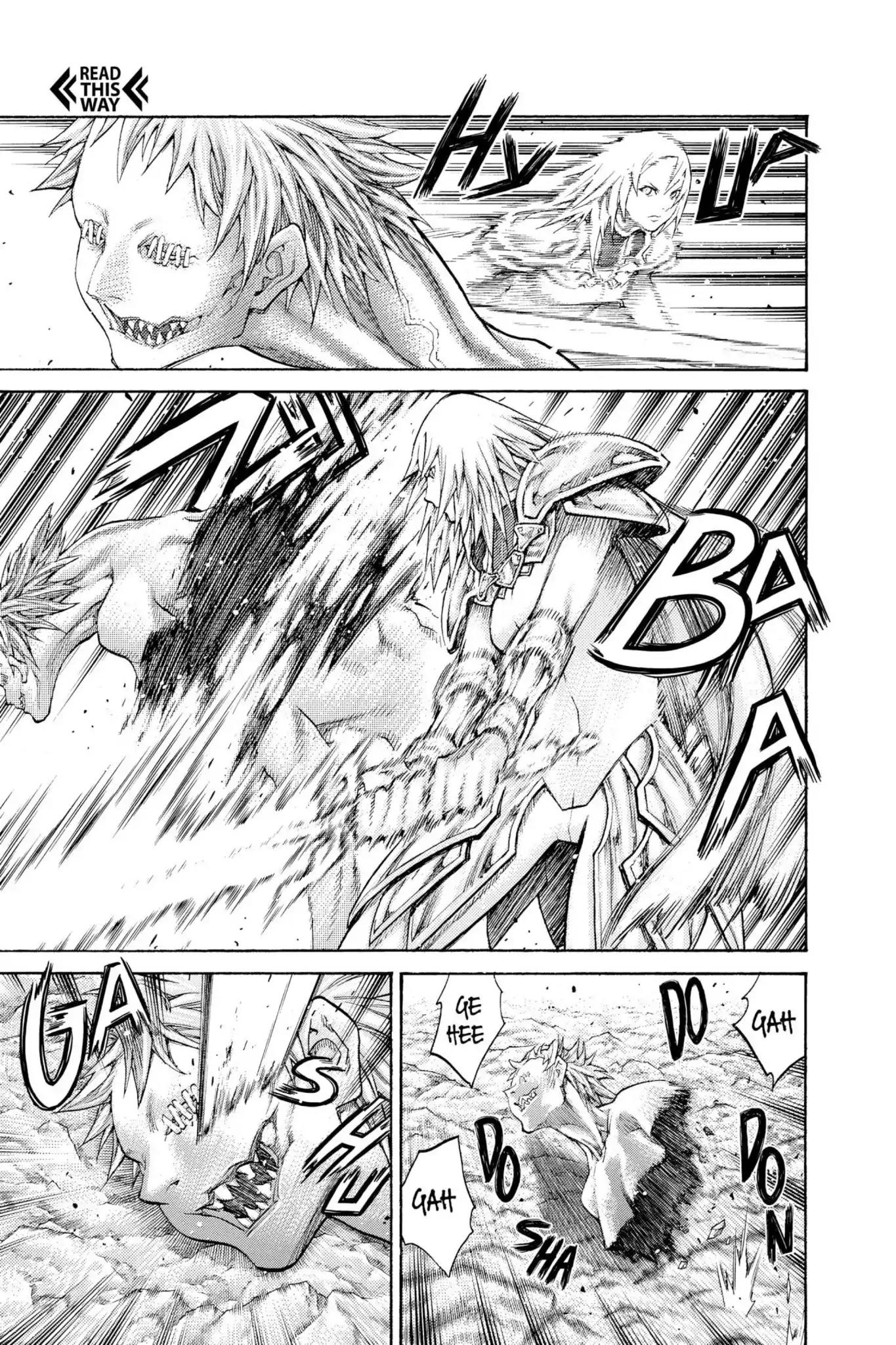 Claymore Chapter 114 page 29 - Chapter 114: Vol.21 Scene 114: Corpse of the Witch, Part 1
