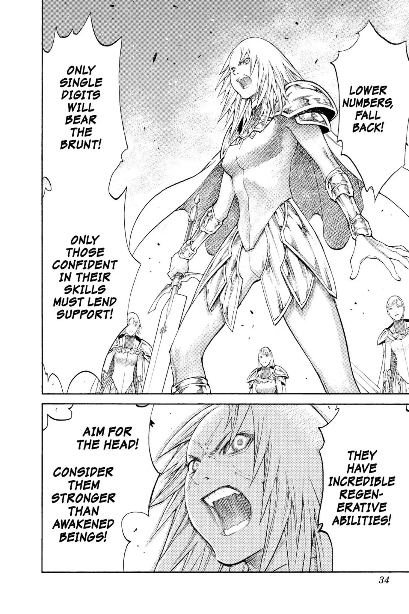 Claymore Chapter 114 page 30 - Chapter 114: Vol.21 Scene 114: Corpse of the Witch, Part 1