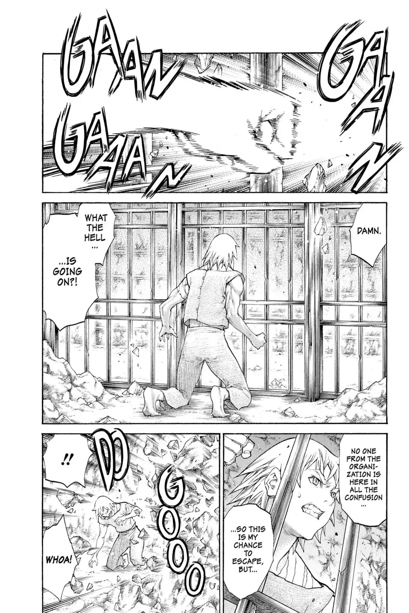 Claymore Chapter 114 page 32 - Chapter 114: Vol.21 Scene 114: Corpse of the Witch, Part 1