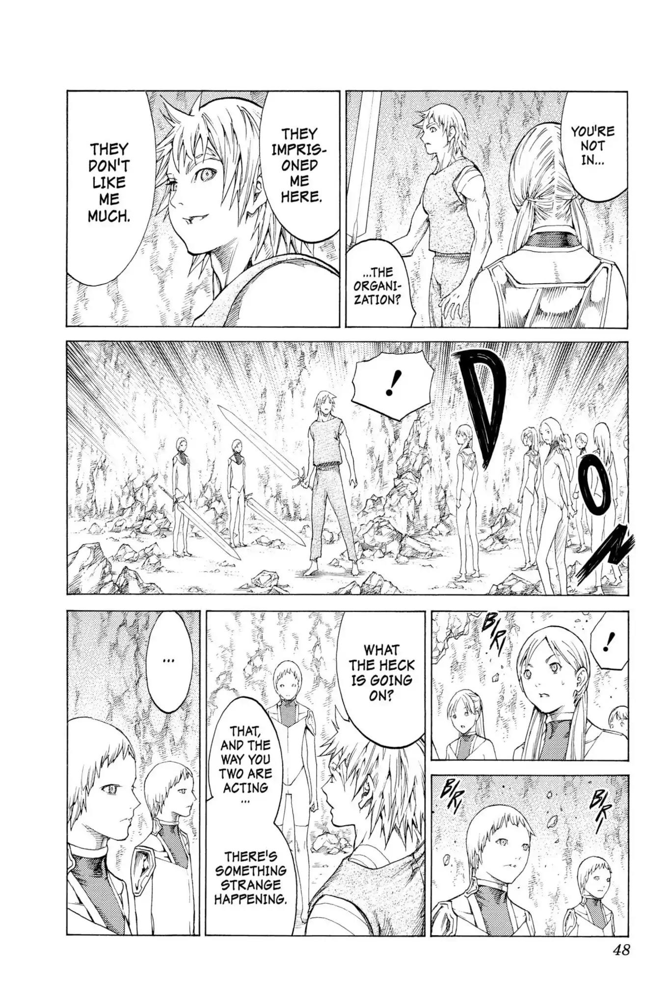 Claymore Chapter 115 page 10 - Chapter 115: Vol.21 Scene 115: Corpse of the Witch, Part 2