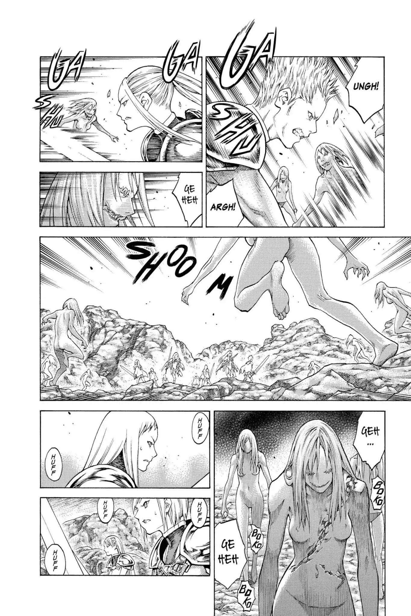 Claymore Chapter 115 page 14 - Chapter 115: Vol.21 Scene 115: Corpse of the Witch, Part 2