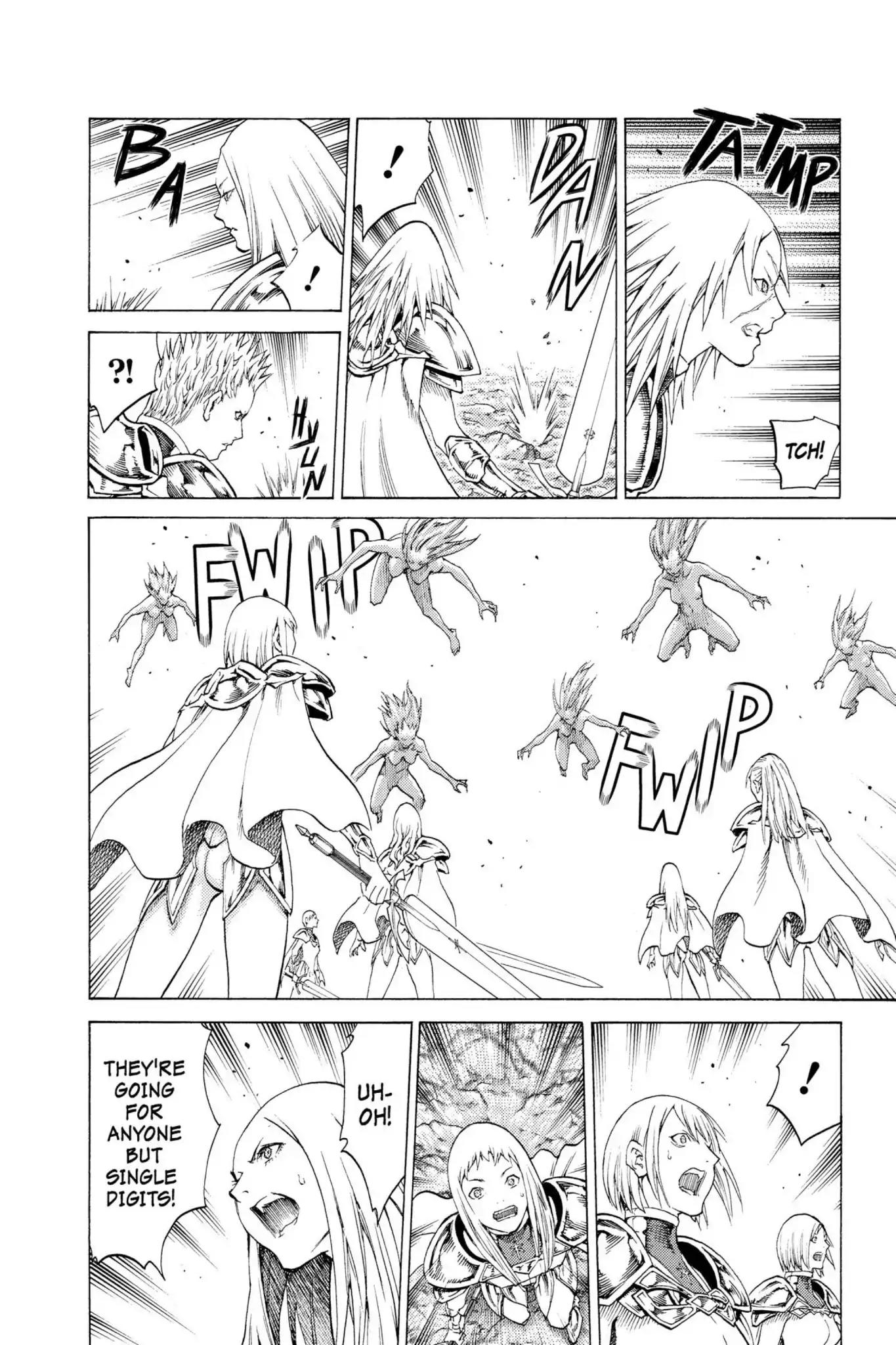 Claymore Chapter 115 page 16 - Chapter 115: Vol.21 Scene 115: Corpse of the Witch, Part 2