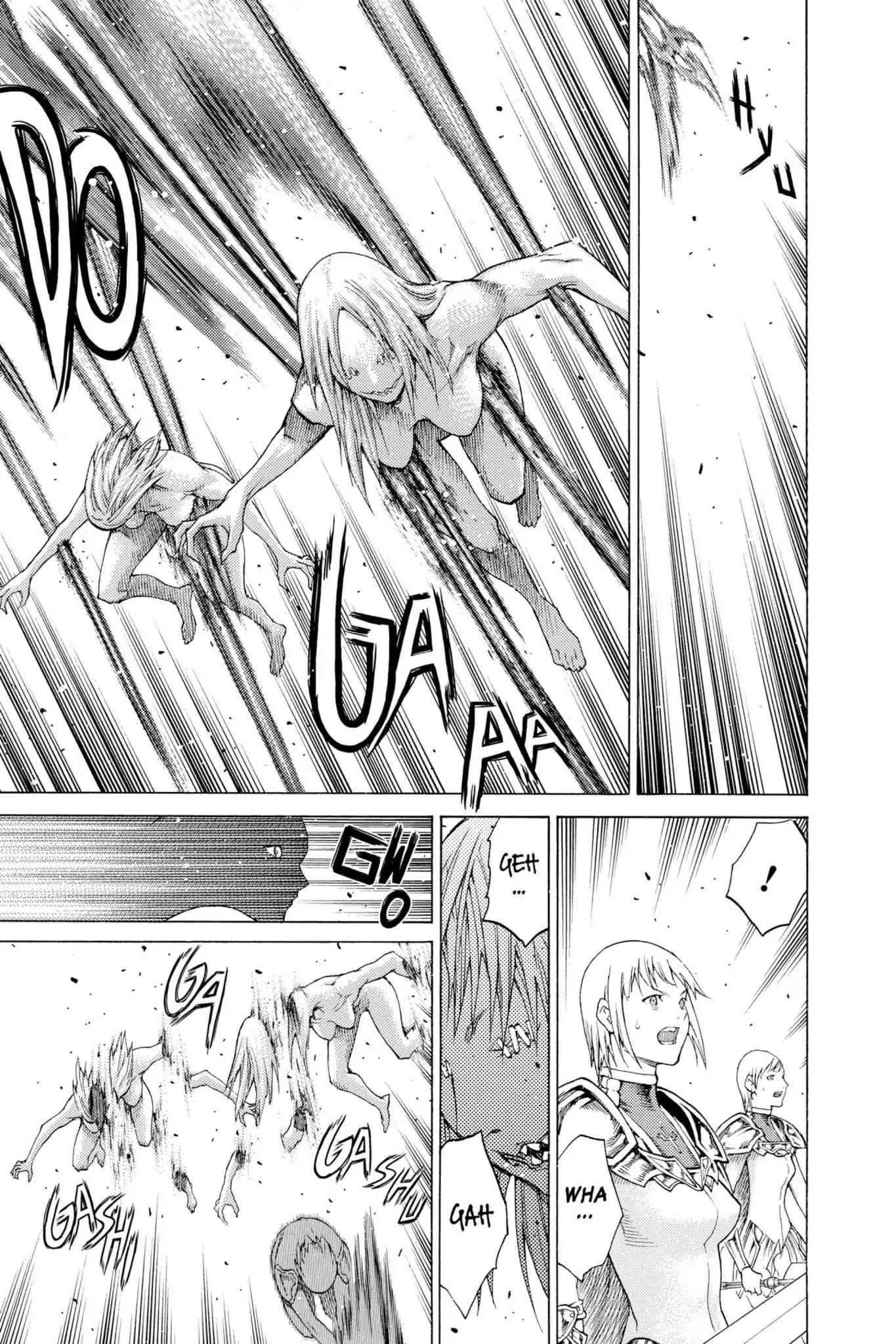 Claymore Chapter 115 page 17 - Chapter 115: Vol.21 Scene 115: Corpse of the Witch, Part 2