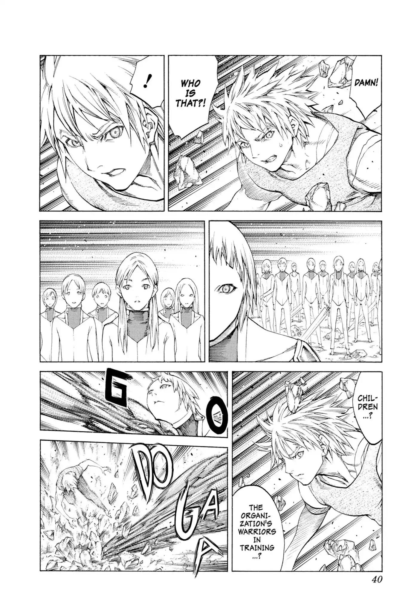 Claymore Chapter 115 page 2 - Chapter 115: Vol.21 Scene 115: Corpse of the Witch, Part 2