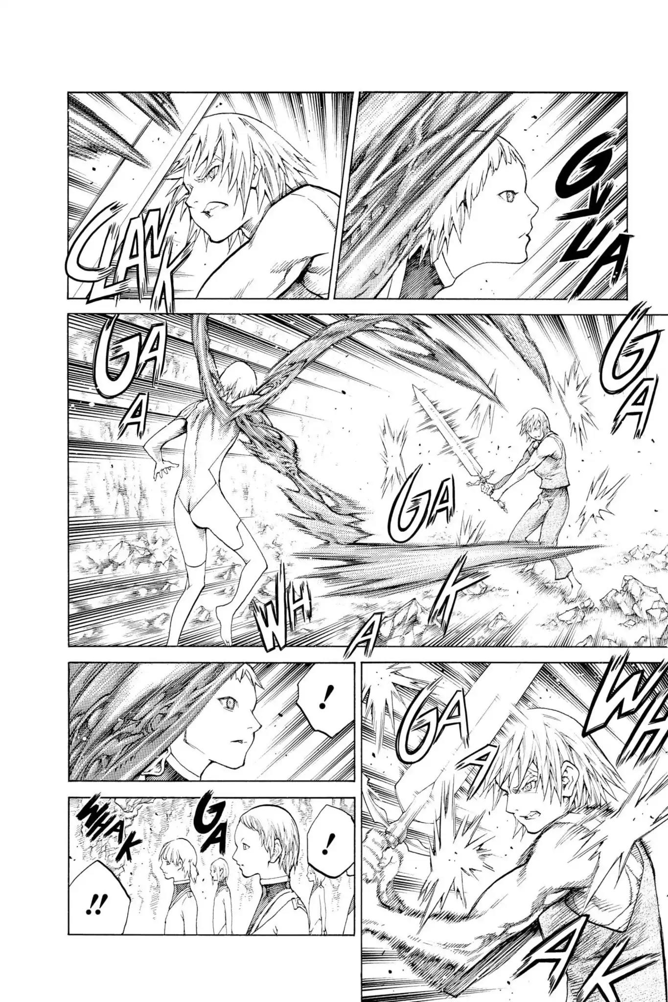 Claymore Chapter 115 page 4 - Chapter 115: Vol.21 Scene 115: Corpse of the Witch, Part 2