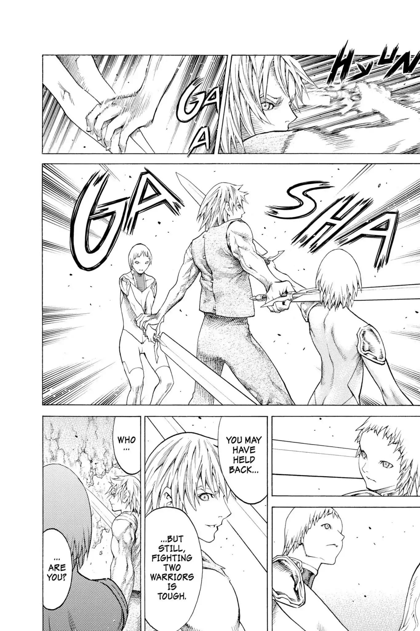 Claymore Chapter 115 page 8 - Chapter 115: Vol.21 Scene 115: Corpse of the Witch, Part 2