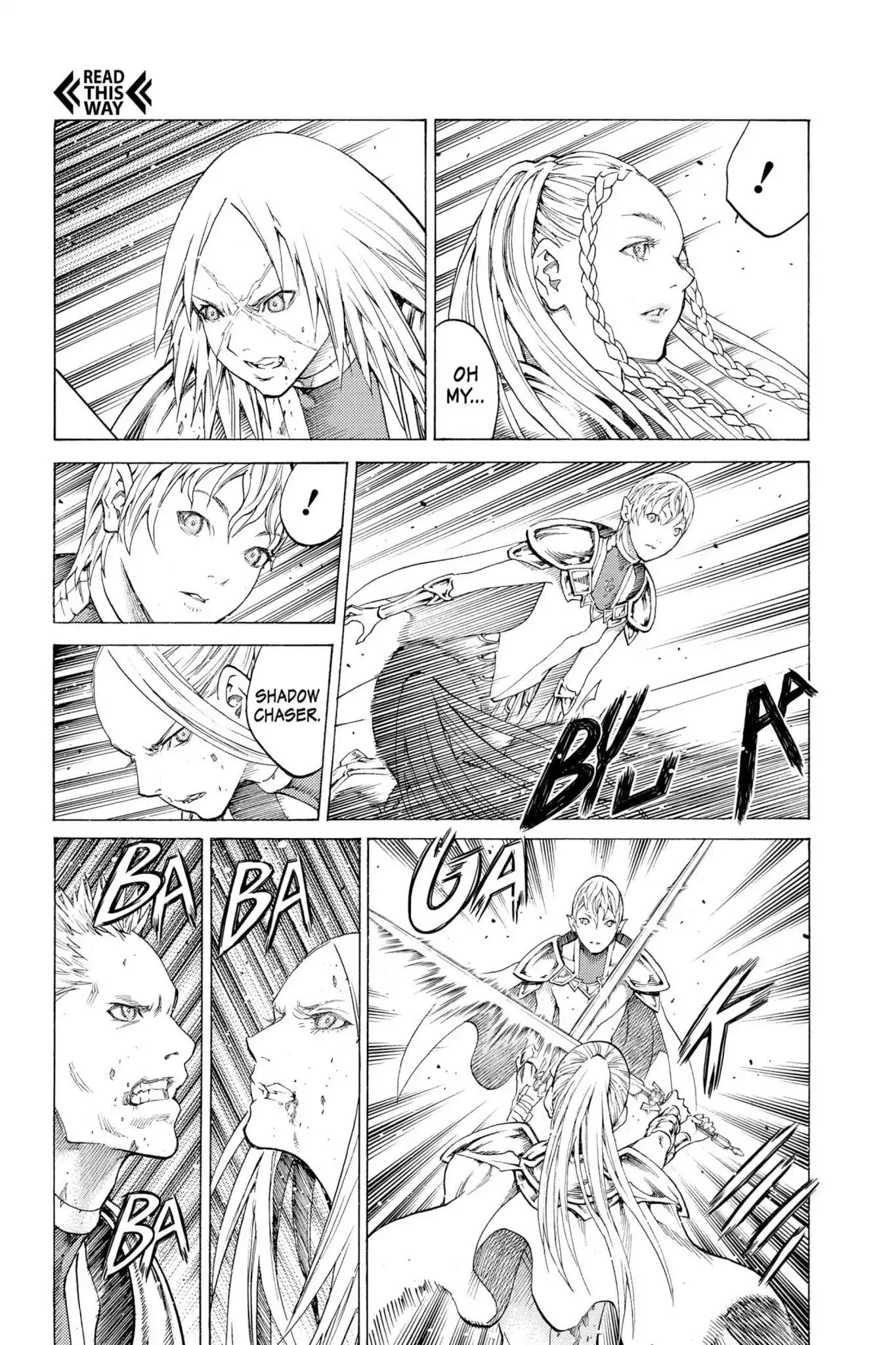 Claymore Chapter 116 page 10 - Chapter 116: Vol.21 Scene 116: Corpse of the Witch, Part 3